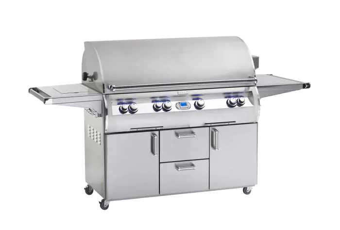 Fire Magic Echelon Diamond E1060s 48-Inch Freestanding Gas Grill With Rotisserie, Single Side Burner & Digital Thermometer, Propane (E1060S-8E1P-62)
