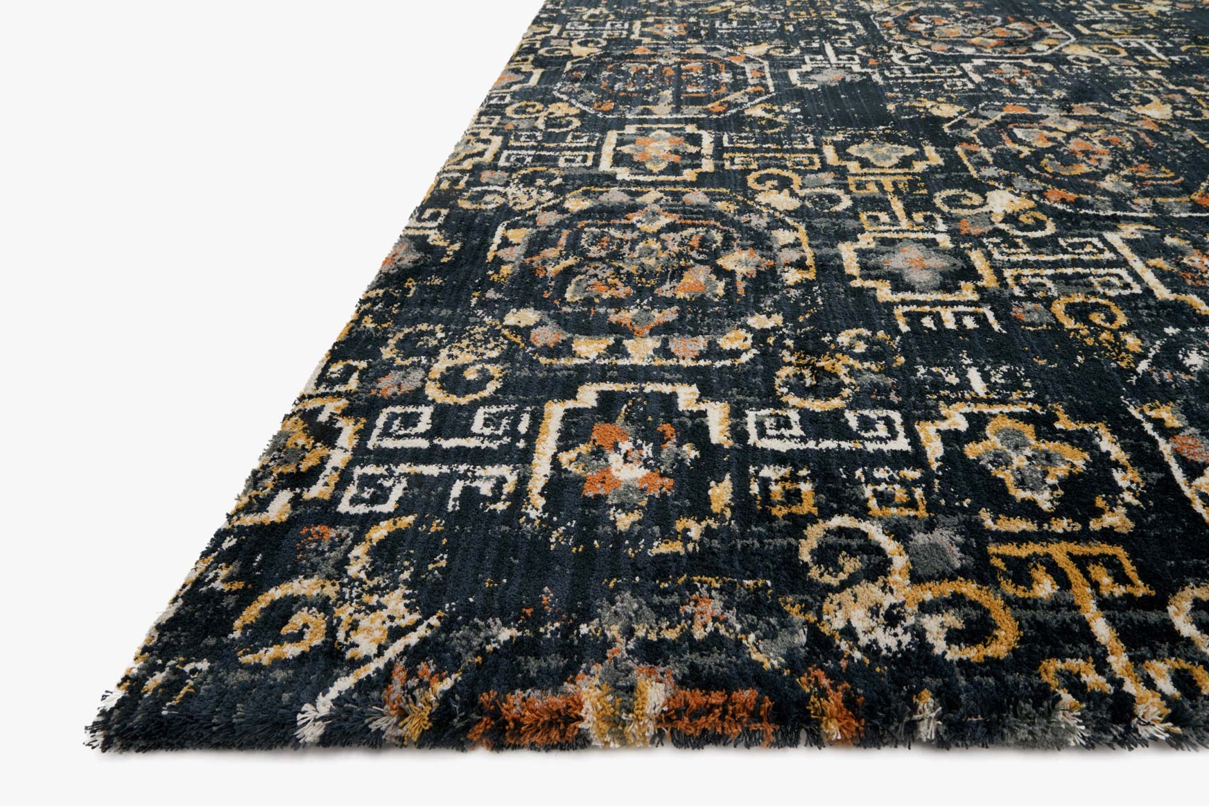 Loloi Torrance Collection - Transitional Power Loomed Rug in Midnight (TC-12)