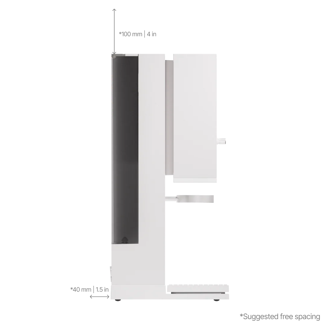 xBloom Studio Smart Automatic Pour Over Coffee Maker with All-in-one System with Integrated Grinder, Brewer, and Scale.