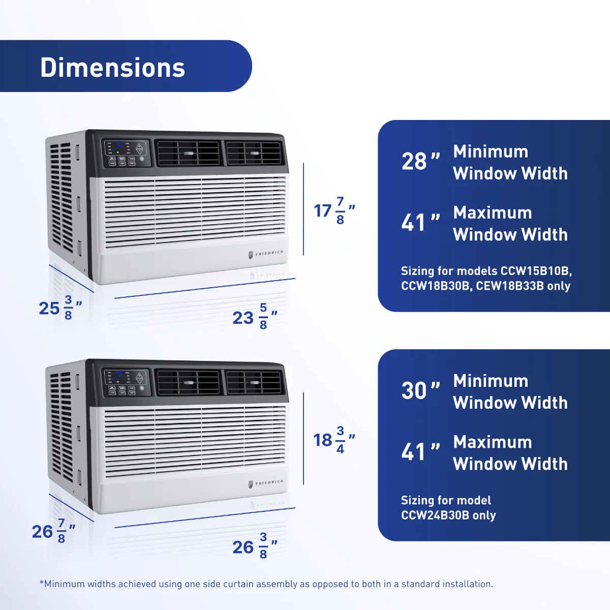 Friedrich 15,000 BTU Chill Premier Window Air Conditioner