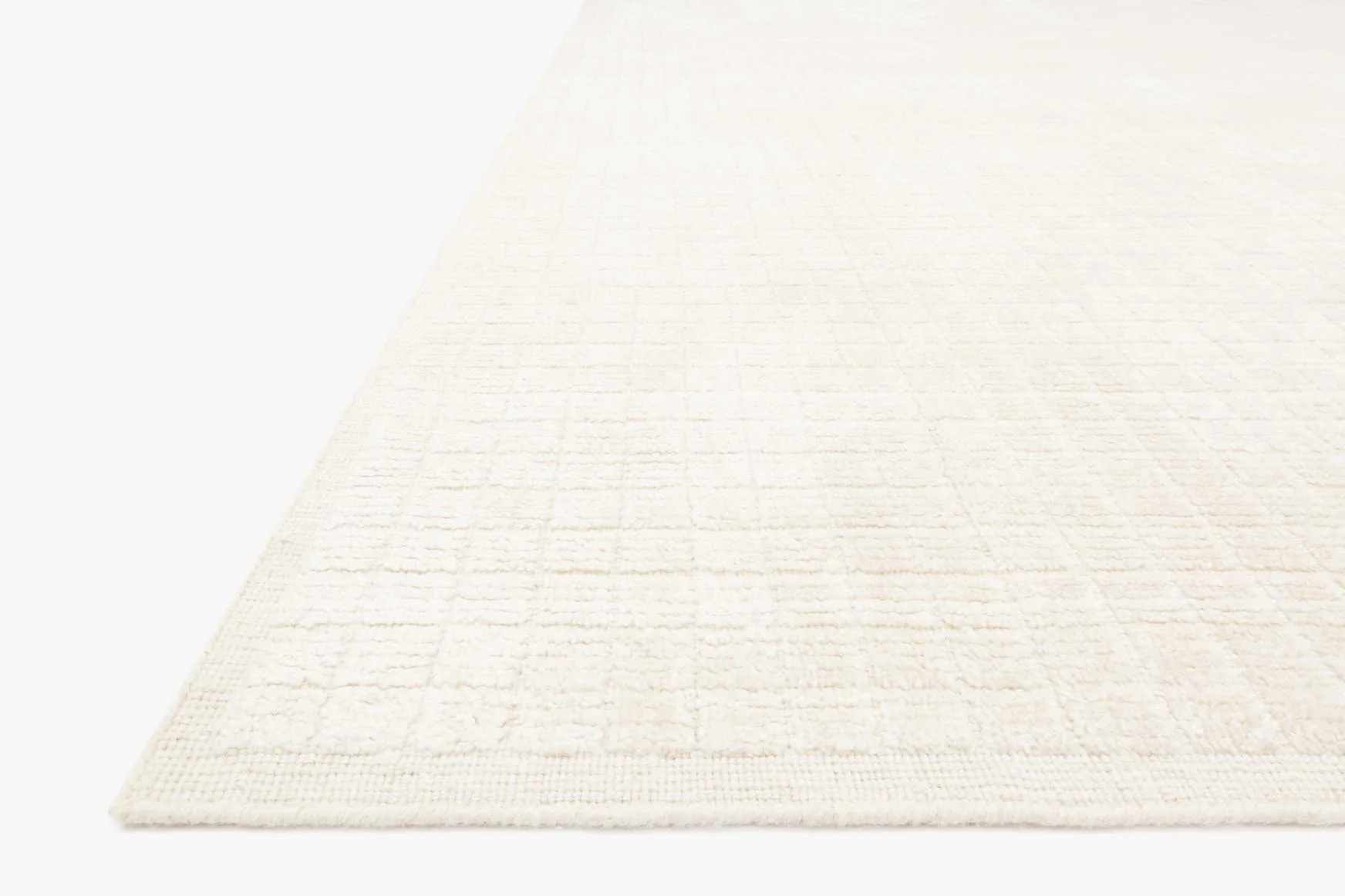 Loloi Beverly Collection - Contemporary Hand Loomed Rug in Ivory & Black (BEV-01)