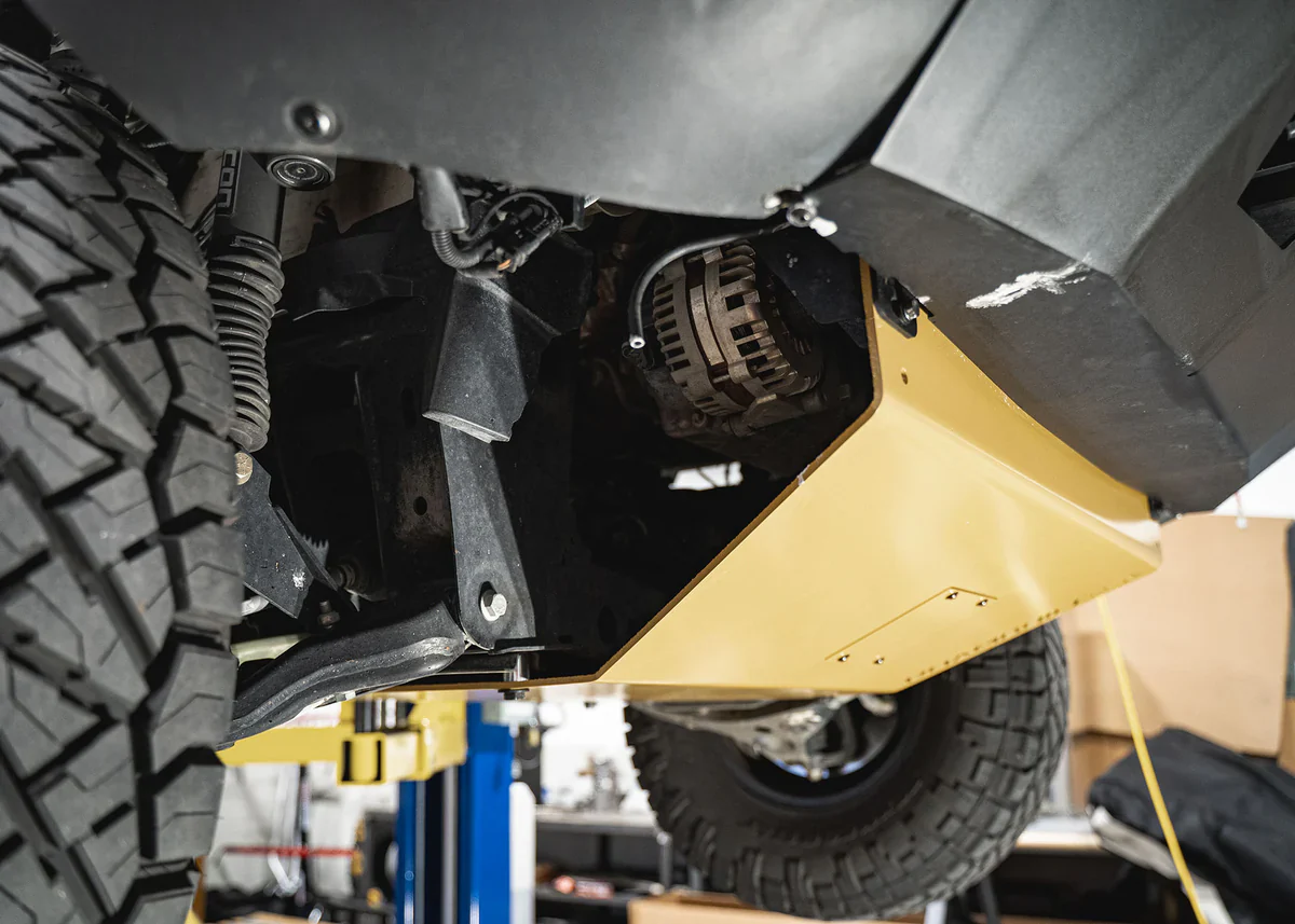 Mercedes Sprinter Skid Plate – 4x4 Aluminum Underbody Protection (2023–Current)