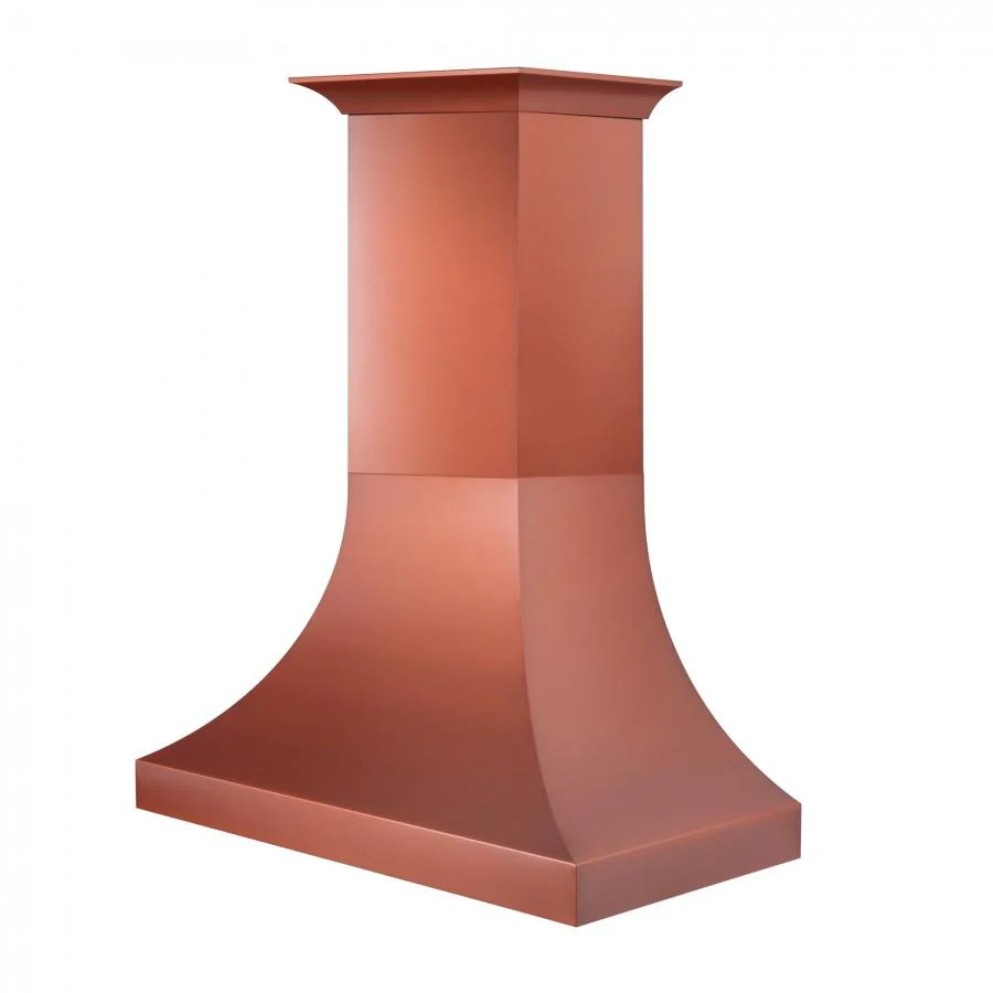ZLINE 42-Inch Designer Series Copper Finish Wall Range Hood with 700 CFM Motor (8632C-42)