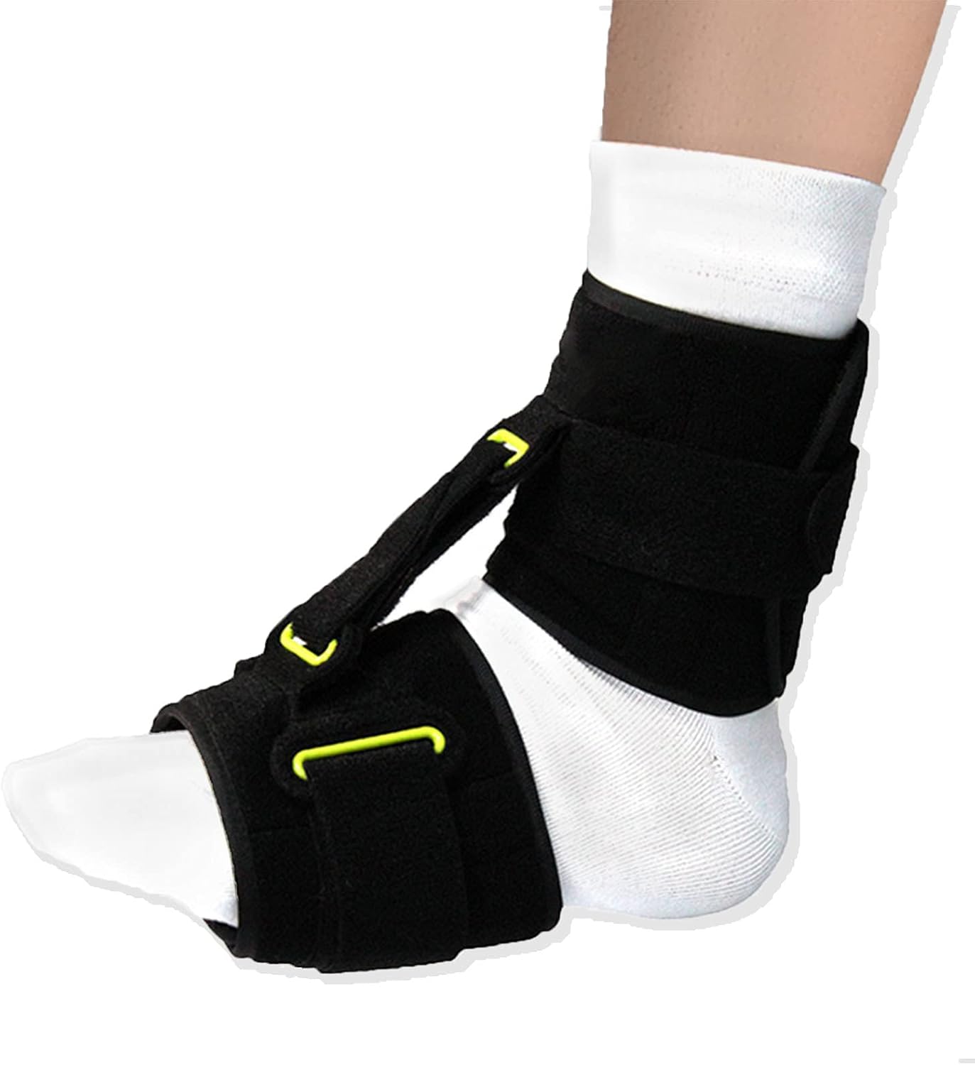 Foot Drop Brace Orthosis for Mild to Moderate Drop Foot Caused by Stroke or Ankle Injuries Brace Walking Gait Assistance Prevents Cramps Ankle Sprains Comfort Cushioned Adjustable