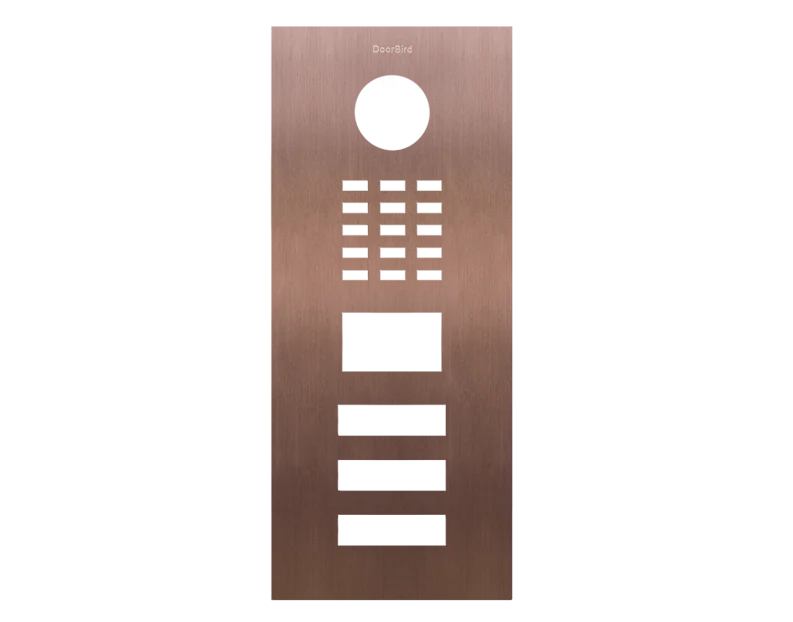 DoorBird Front Panel for D2103V in Bronze