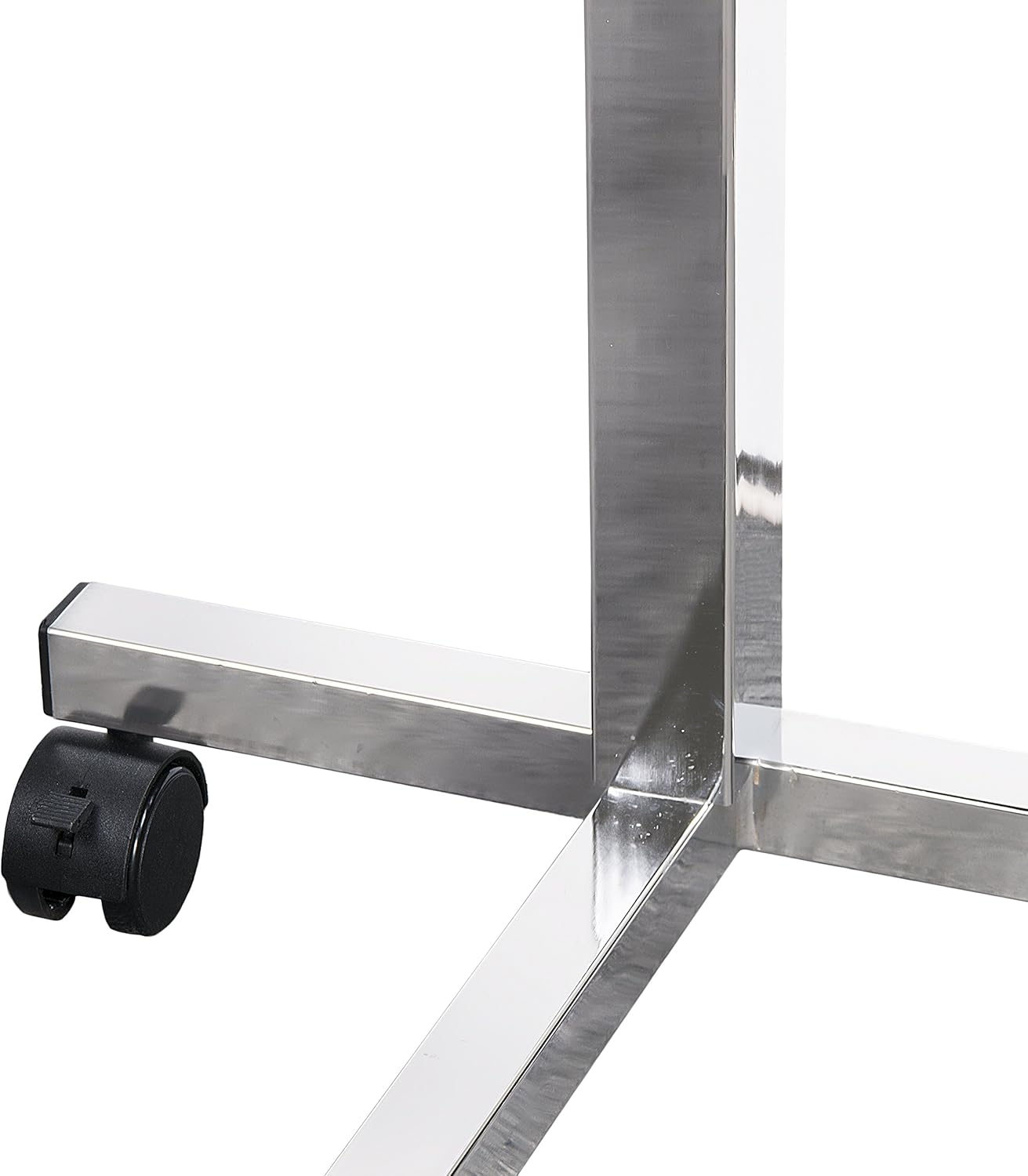 Vaunn Tilt Top Overbed Table, 1 Count (Pack of 1), Brown Matte