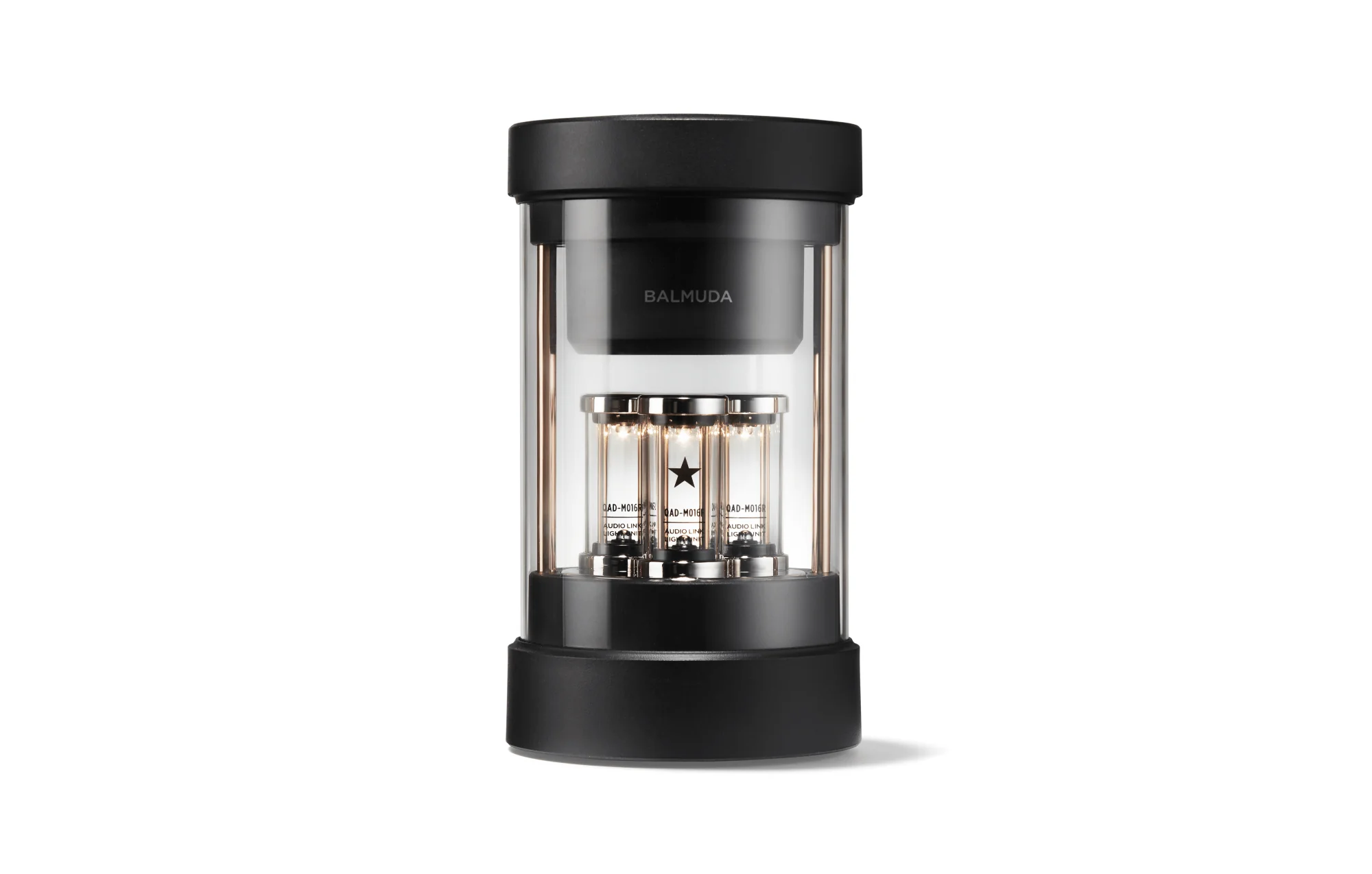 BALMUDA The Speaker Portable Bluetooth Speaker USB-C Rechargeable, Sound & LED Light Show with 3 Light Modes