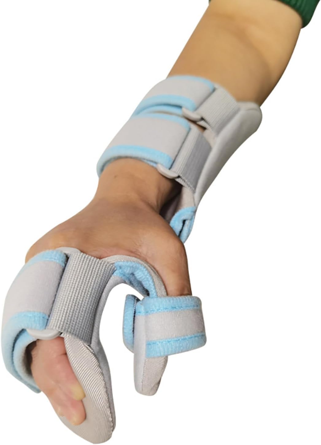 Resting Hand Splint, Metacarpal Finger Hand Brace Ulnar Gutter Support Left Arm Protection, Supportive Brace For Hand Support, Wrist Injury, Fracture Fixation, Arm Protection,Left,Large (Left Medium