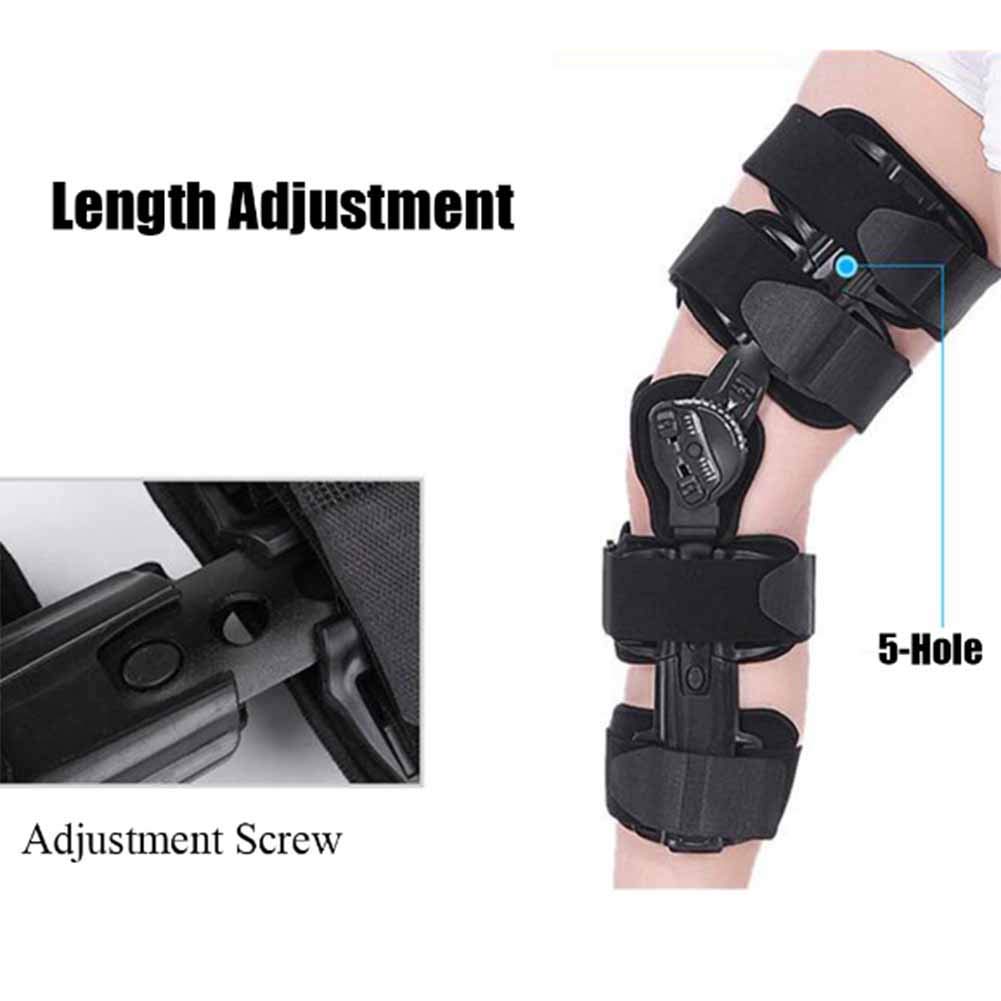 Knee Joint Brace Telescopic Adjustable Fracture Postoperative Fixation Lower Limb Support Orthosis(