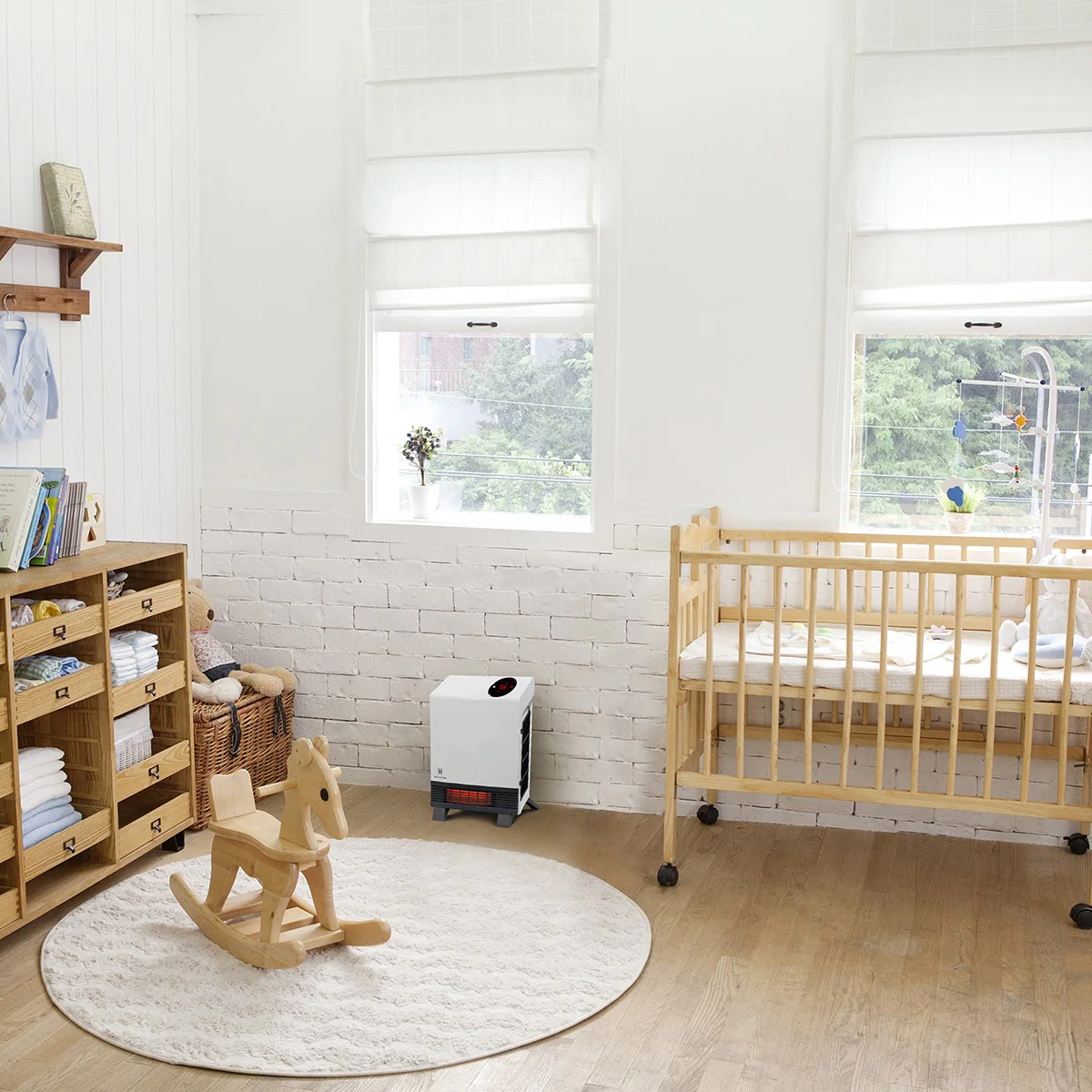 Heat Storm Wave Floor to Wall Infrared Portable Heater (HS-1000-WA)