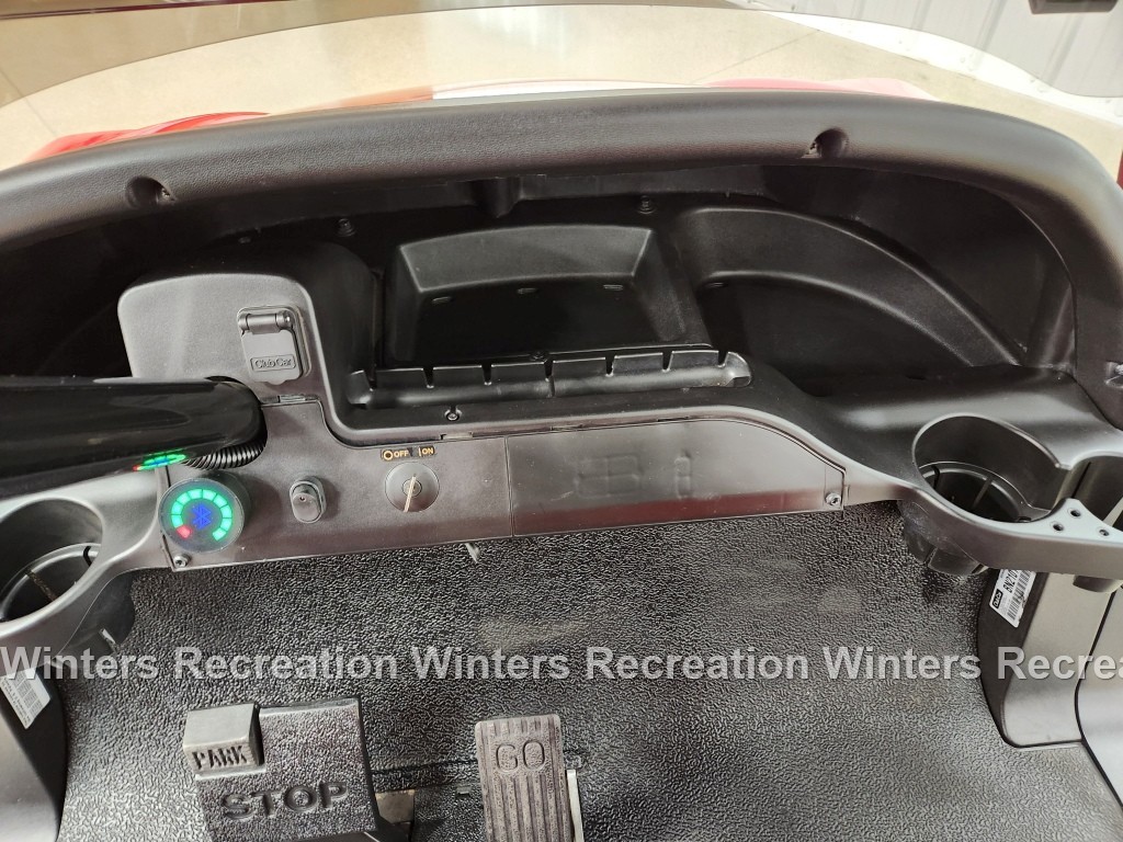 2021 Club Car Tempo Lithium Ion DELUXE STREET READY Golf Cart, Rally Red