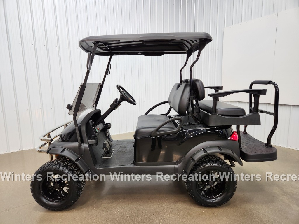 2022 Club Car Precedent Lithium Ion DELUXE STREET READY Golf Cart, Black