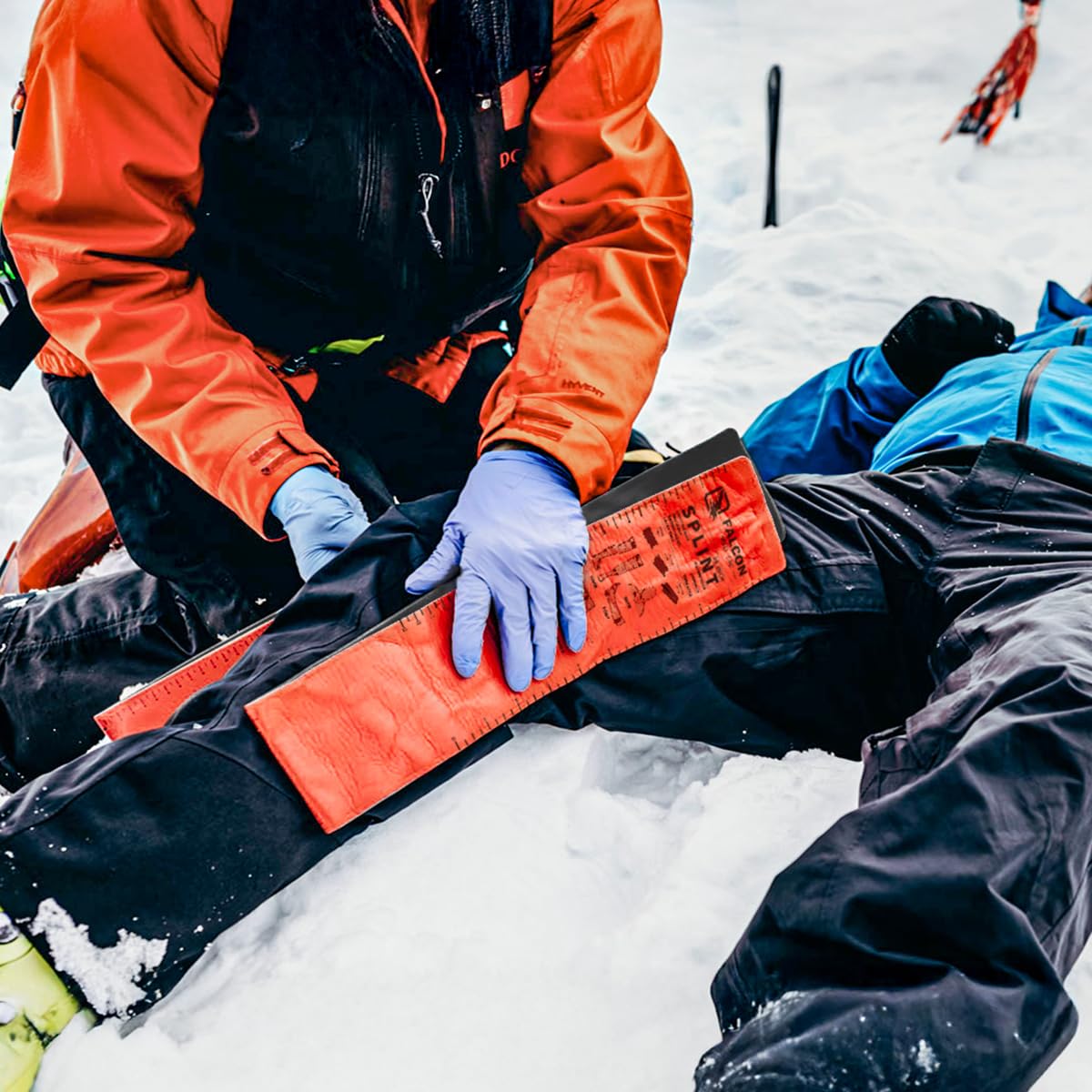 36 Inch First Aid Splint Roll Pack - Waterproof Reusable Lightweight Combat Field Splint For Bone Fracture (12 Pack)