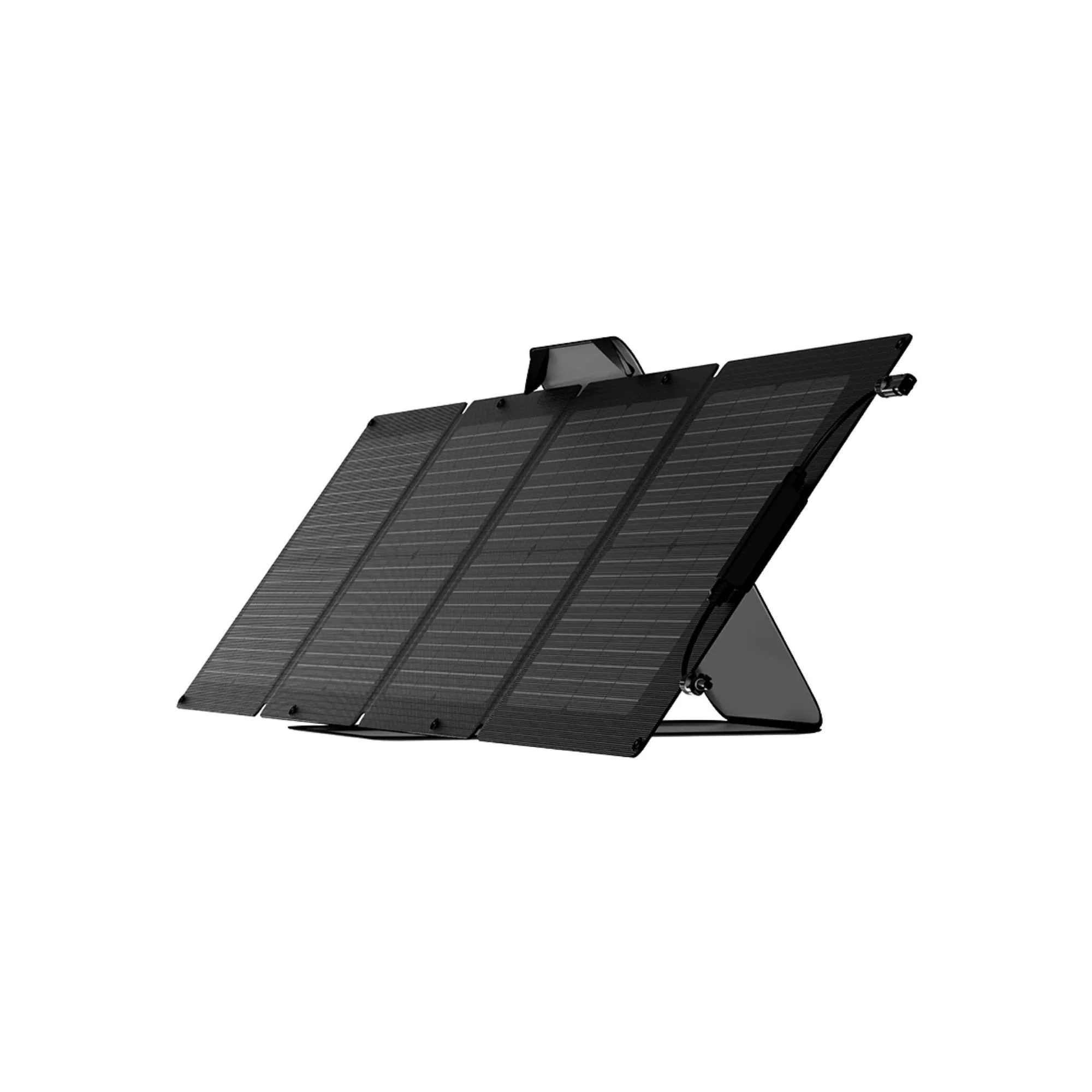 EcoFlow Foldable 110W Solar Panel - IP68 Waterproof with Carry Case (Black)