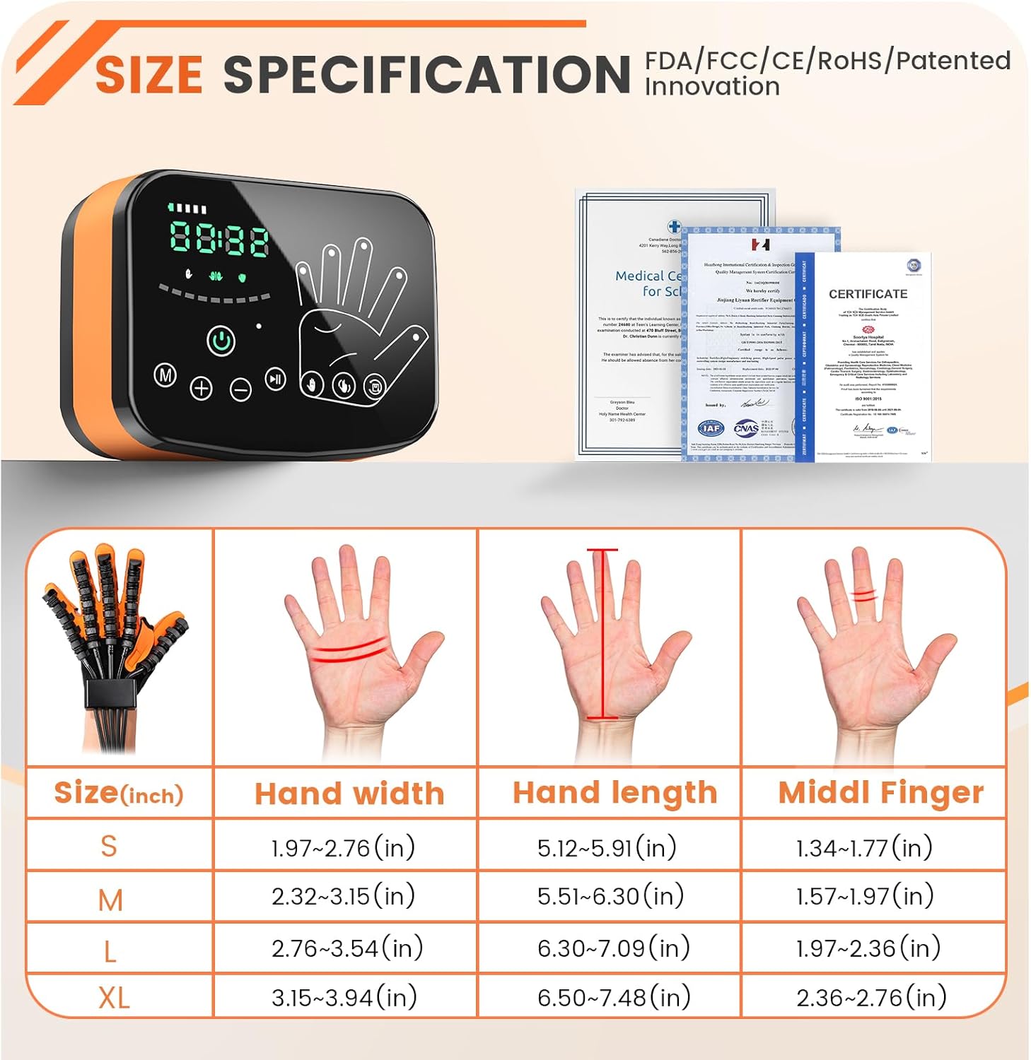 Rehabilitation Robot Gloves, 2025 New Stroke Hand Therapy Equipment Trainer, Arthritis Hemiplegia Patients