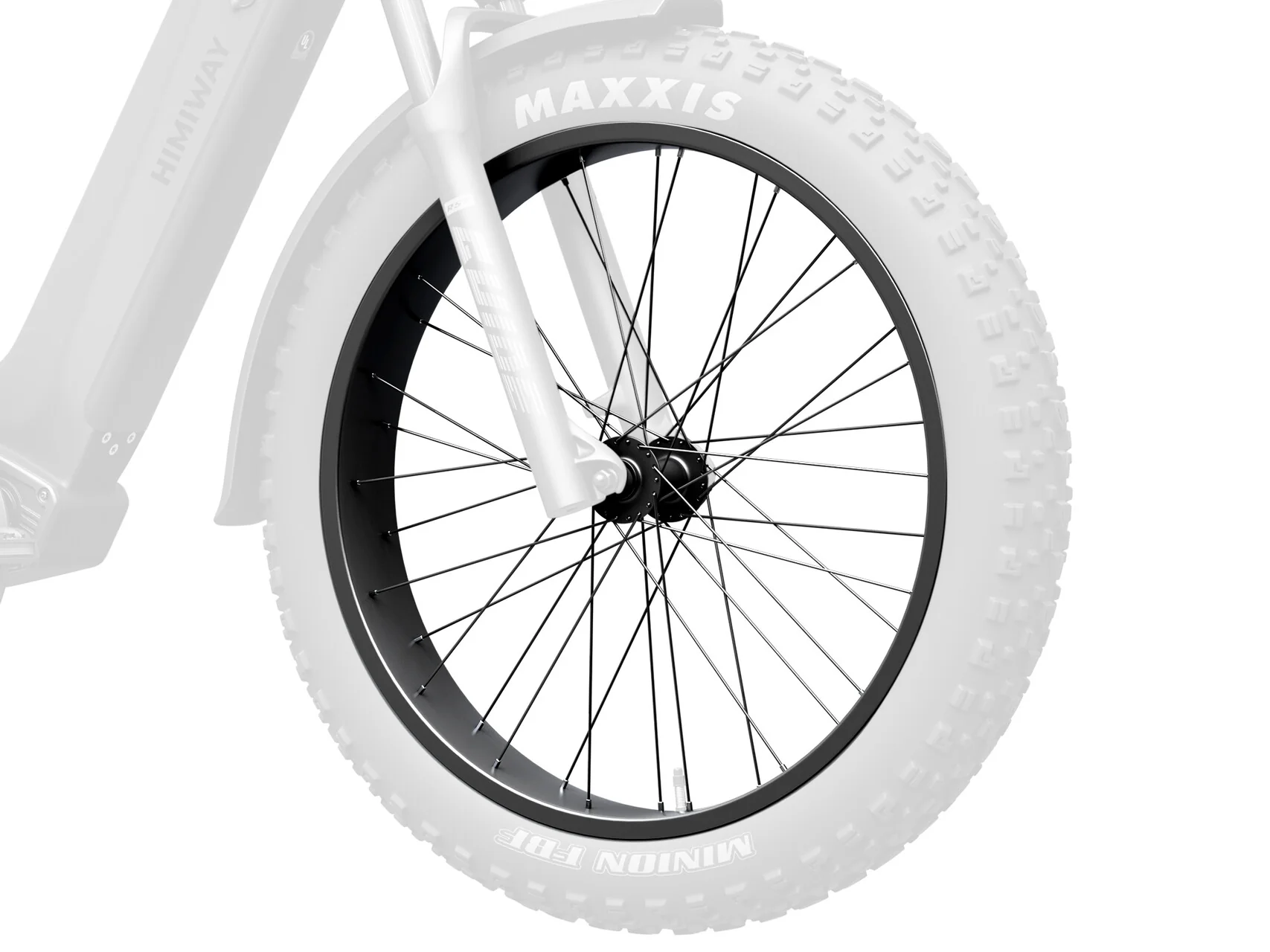 Himiway Front Wheel - No Tire & Tube & Brake Rotor