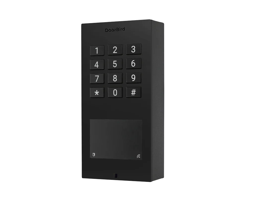 DoorBird A1121 Surface-Mount IP Access Control Device in Graphite Black