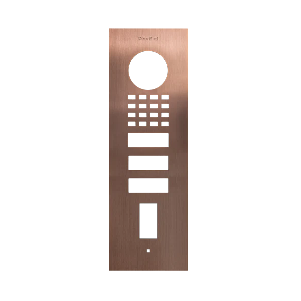 DoorBird Front Panel for D1102FV Fingerprint 50 Flush-Mount in Bronze