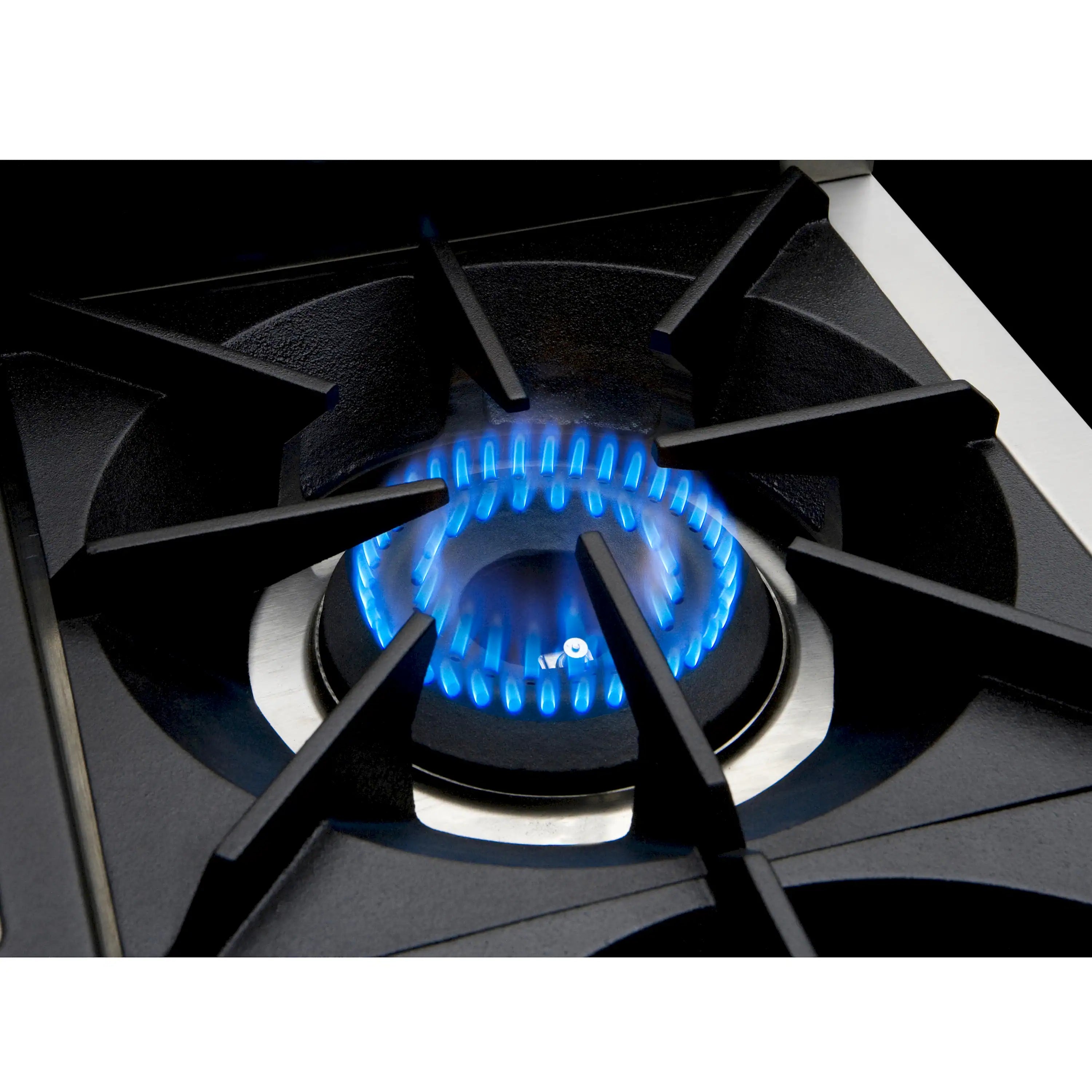 Capital 48-Inch Grand Chef Gas Range in Stainless Steel with 4 Open Burners, Grill, & Griddle (CGSR484BG)