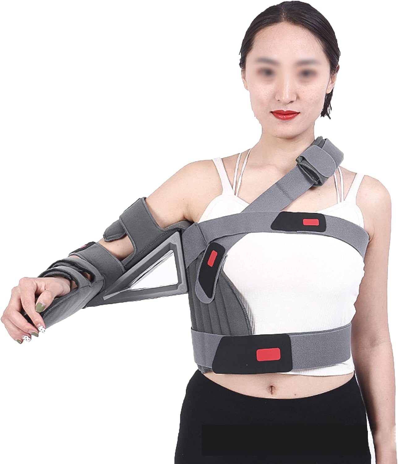Shoulder Abduction for Adjustable Rotator Cuff and Elbow Support Broken Fractured Bones Arm Shoulder Injury Support for Rotator Cuff Surgery Broken Arm for Men and Women