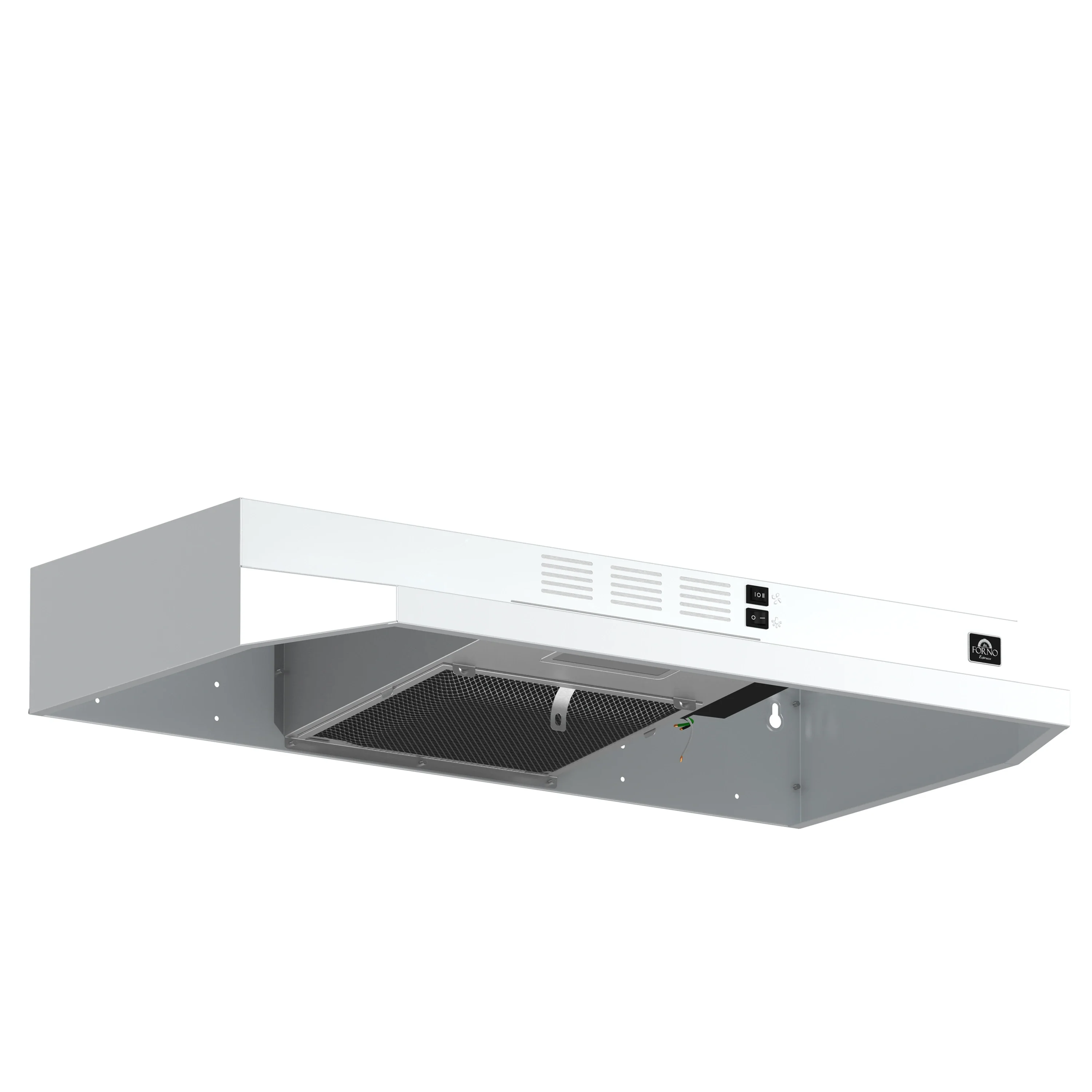 Forno Cappa 30-Inch 200 CFM Under Cabinet Range Hood in White (FRHUC5200-30WHT)