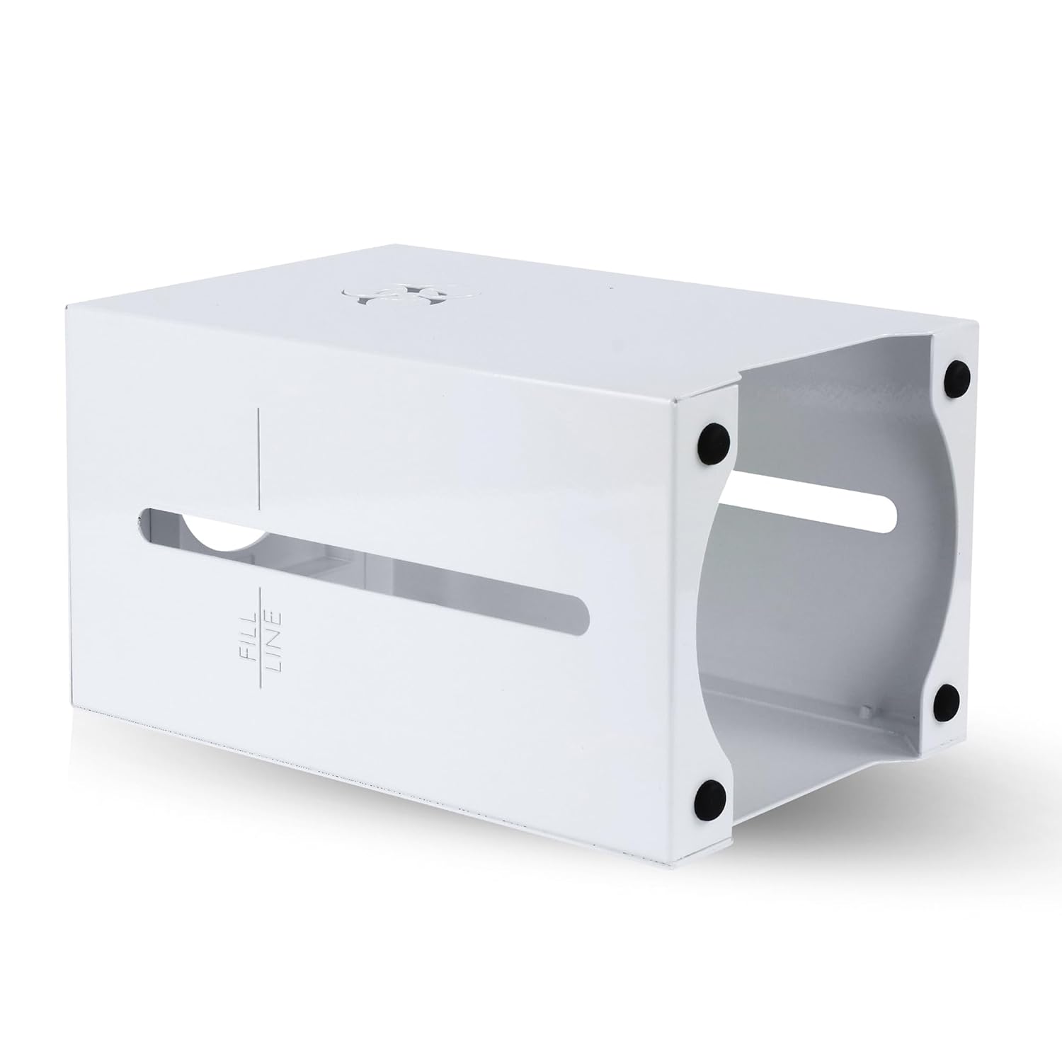 2.0 Quart Conseal® Sharps Container Tabletop Cover - Powder Coated White