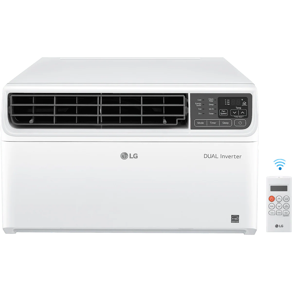 LG 8,000 BTU Dual Inverter Smart Wi-Fi Window Air Conditioner