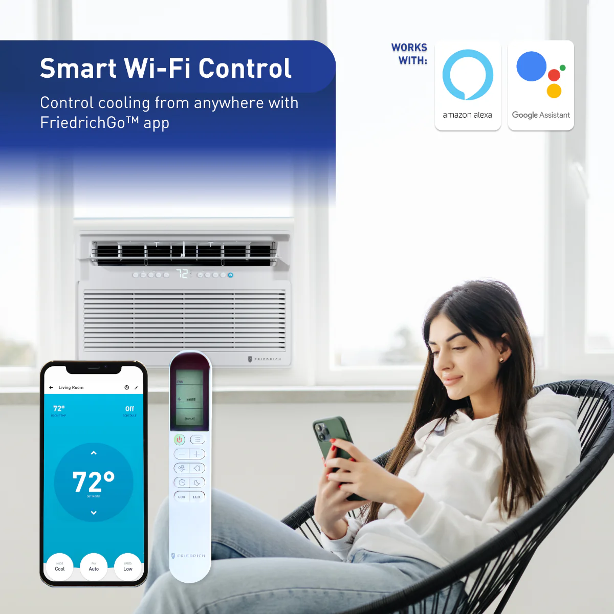 Friedrich 15,000 BTU Chill Premier  Window Air Conditioner