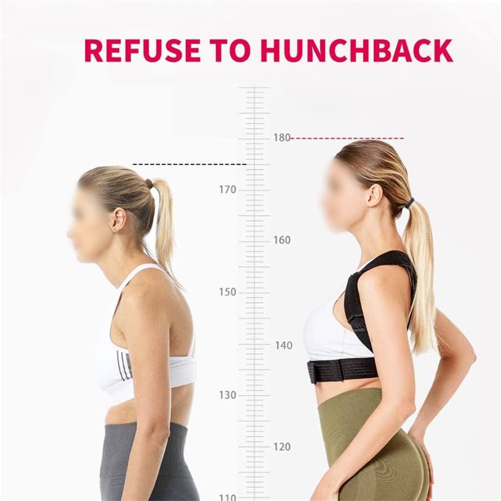 Invisible Back Posture Corrector Back Brace Extended Support Belt Adjustable Back Spine Lumbar Posture Correction(S Code)