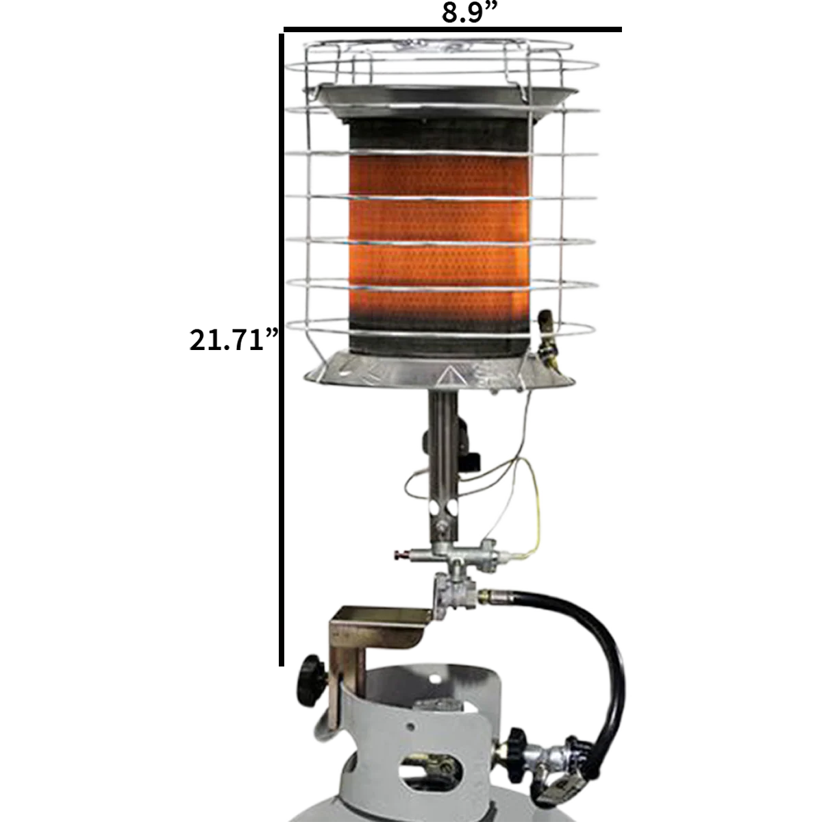 Dyna-Glo Thermoheat 40,000 BTU LP Tank Top Heater (TT360DG)