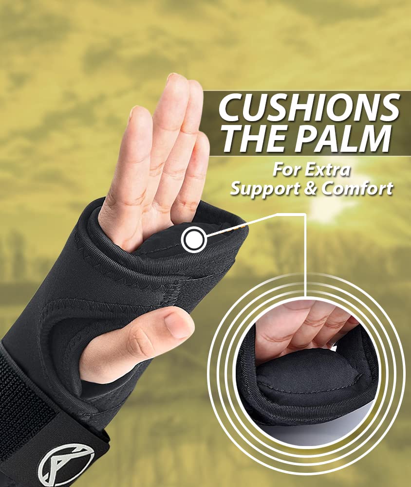 Koprez 2-Pack Wrist Sleep Splint | Carpal Tunnel Wrist Brace with Metal Plate for Pain Relief & Night Support | Adjustable Wrist Brace for Carpal Tunnel, Arthritis & Tendonitis - Right & Left Hand