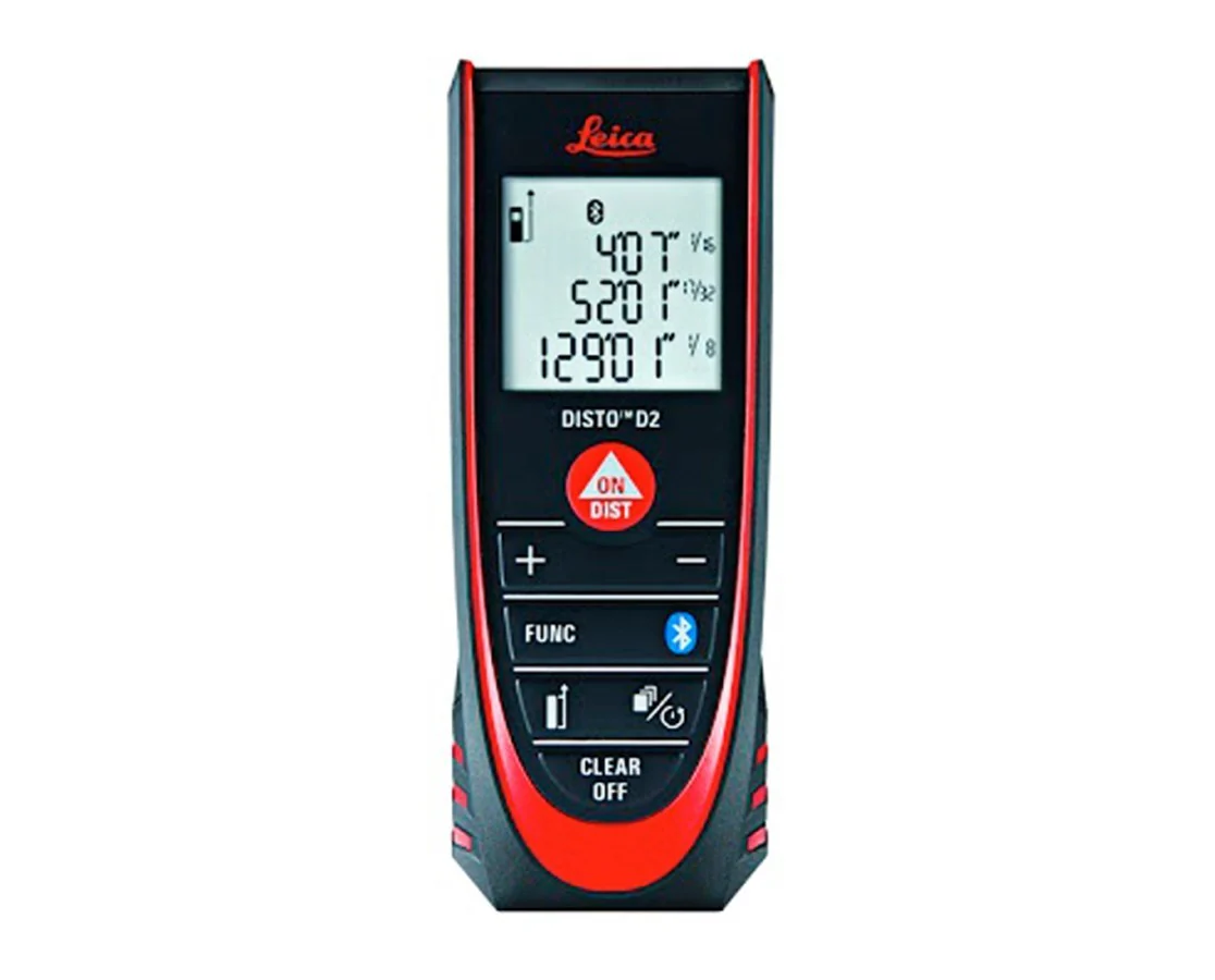 Leica Disto D2 with Bluetooth Laser Distance Meter