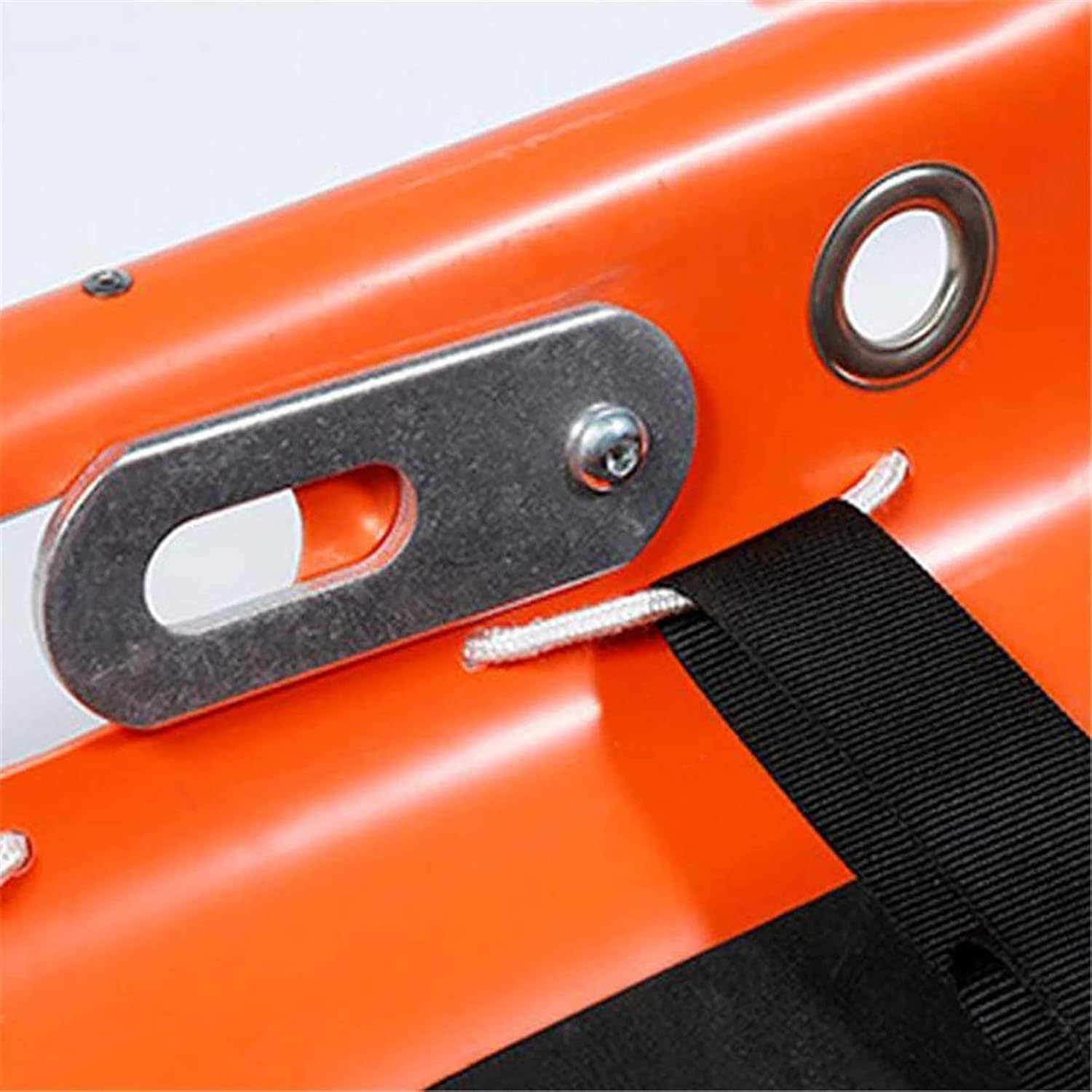 Stainless Steel Rescue Basket Stretcher with Straps & Lifting Sling - Emergency Helicopter Stretcher for Safe Patient Transport and Quick Rescue Operations