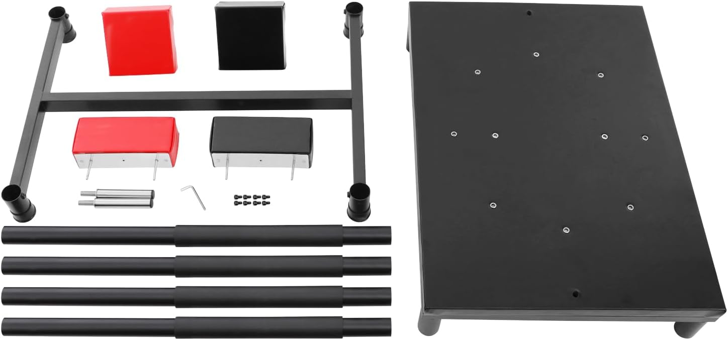 Professional Arm Wrestling Battle Table, 2200LBS Standard Arm Wrestling Table Adjustable Competition Wrist Strength Training Support Plate Equipment with Elbow Pads for Gym Club Sports Fields Homes