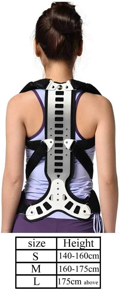 Posture Corrector Back Support Comfortable Back and Shoulder Brace for Unisex - Medical Device to Improve Bad Posture(Medium-M)