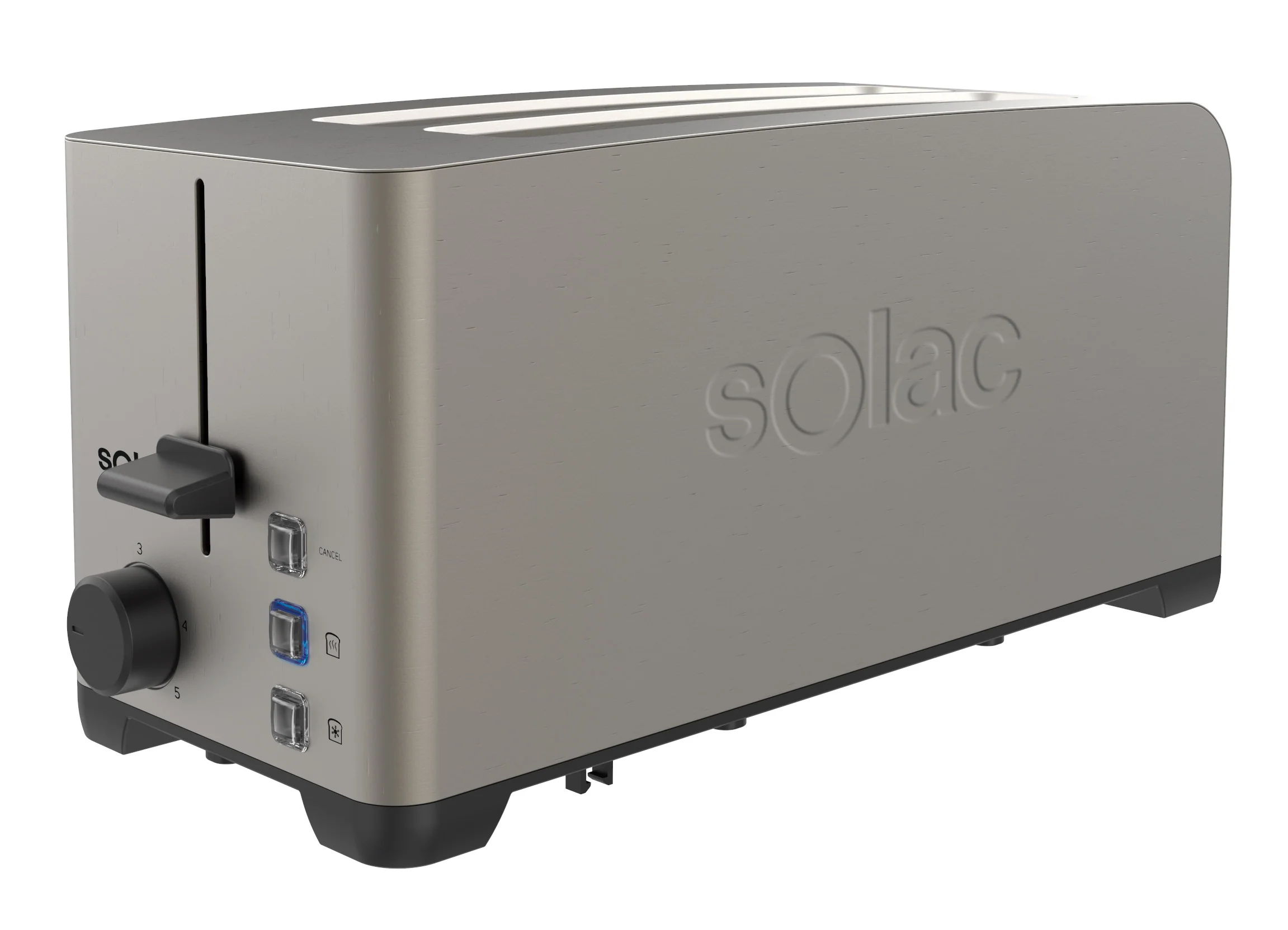 Solac Legend 4 Slice Stainless Steel Toaster (S6012D)