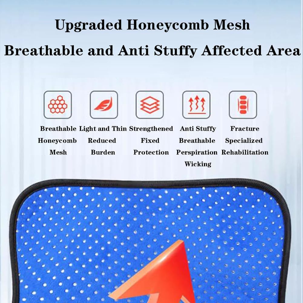 SFKLYU Splint Ankle Foot Brace, AFO Night Splint Ankle Foot Brace, AFO Drop Foot, Support Plantar Fasciitis Night Splint,A Pair,S