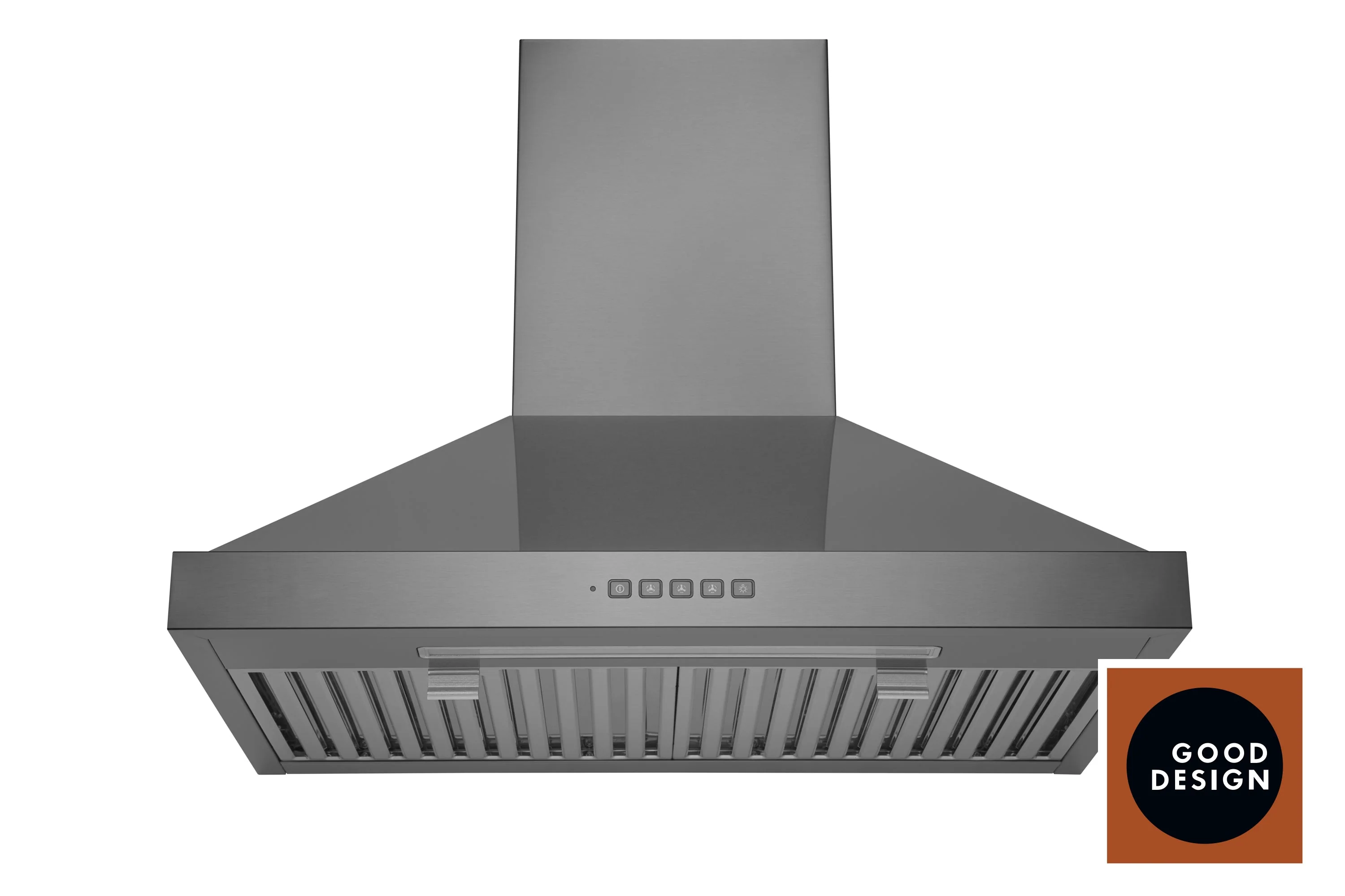 Hauslane 30-Inch Wall Mount Range Hood with Stainless Steel Filters in Black Stainless Steel (WM-590BSS-30)