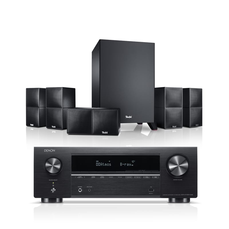 CUBYCON + DENON AVR-X1700H DAB 