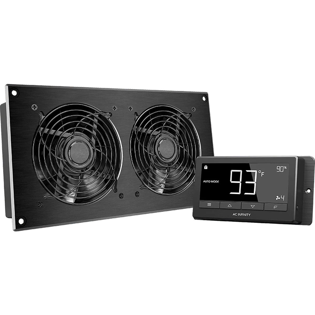 AC Infinity AIRTITAN T7 12-In Ventilation Fan w/ Temperature & Humidity Controller