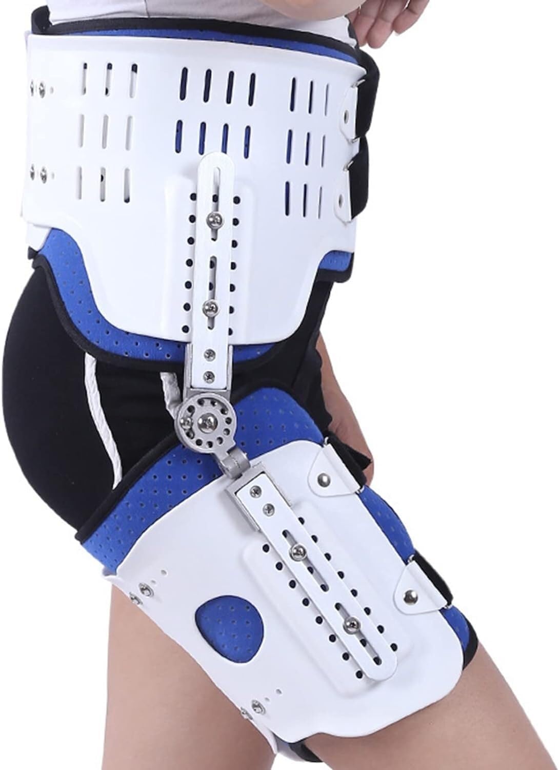 Hip Abduction Orthosis Hip Stabiliser Support Brace Adult Hinged Hip Joint Protection Device Sciatic Nerve Pain Relief for Hip, Groin, Hamstring, Thigh Recovery Stabilize
