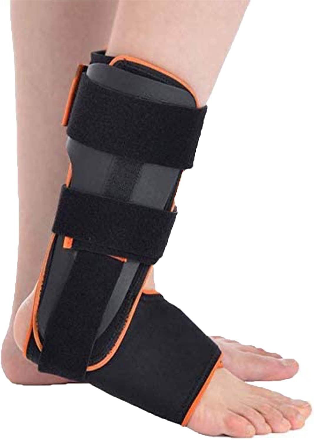 Ankle Stabilizer Brace Stabilizing Stirrup Splint for Sprains Tendonitis Post-op Cast Ankle Support Brace for Ankle Sprains Suitable for Men and Women Injury Protection