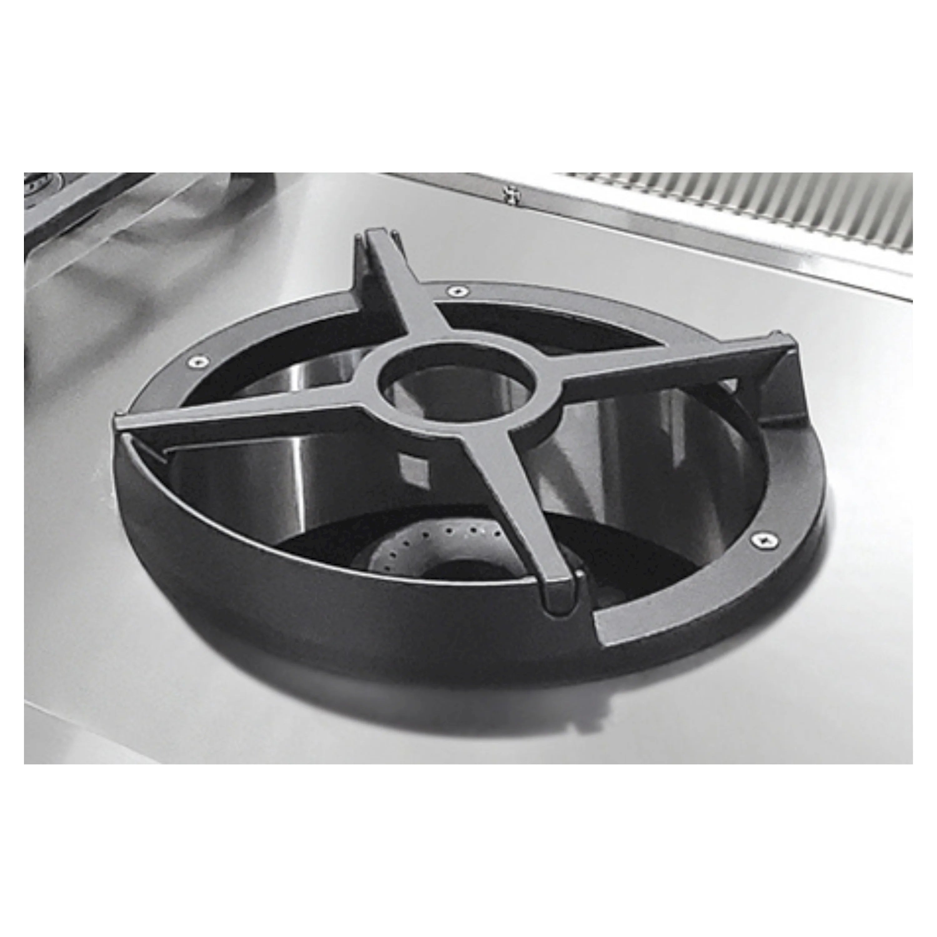 Capital 48-Inch Classic Chef Gas Range in Stainless Steel with 4 Sealed Burners & 24-Inch Open Power Wok (MCR484CW)