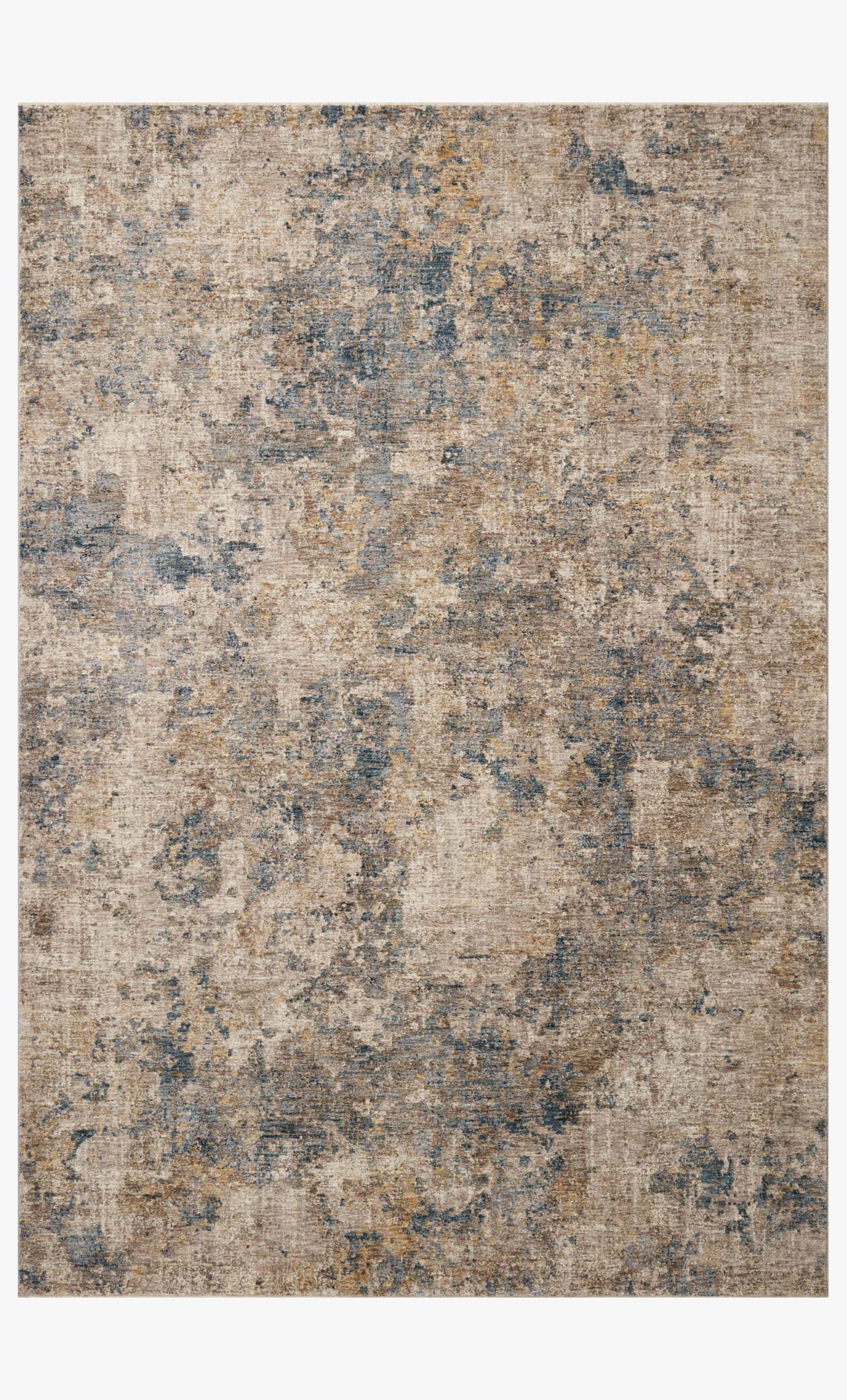 Loloi Gaia Collection - Transitional Power Loomed Rug in Taupe & Denim (GAA-03)