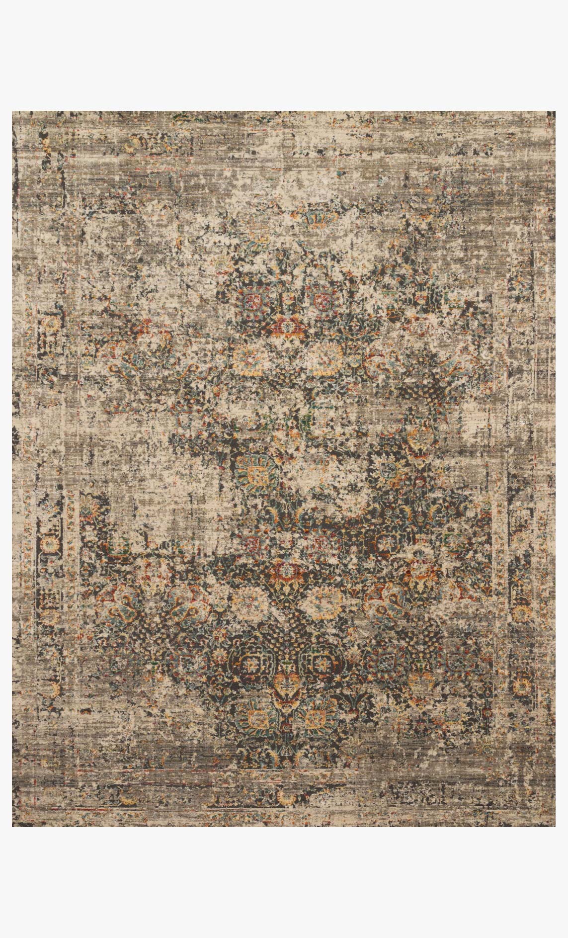 Loloi Javari Collection - Contemporary Power Loomed Rug in Grey (JV-08)