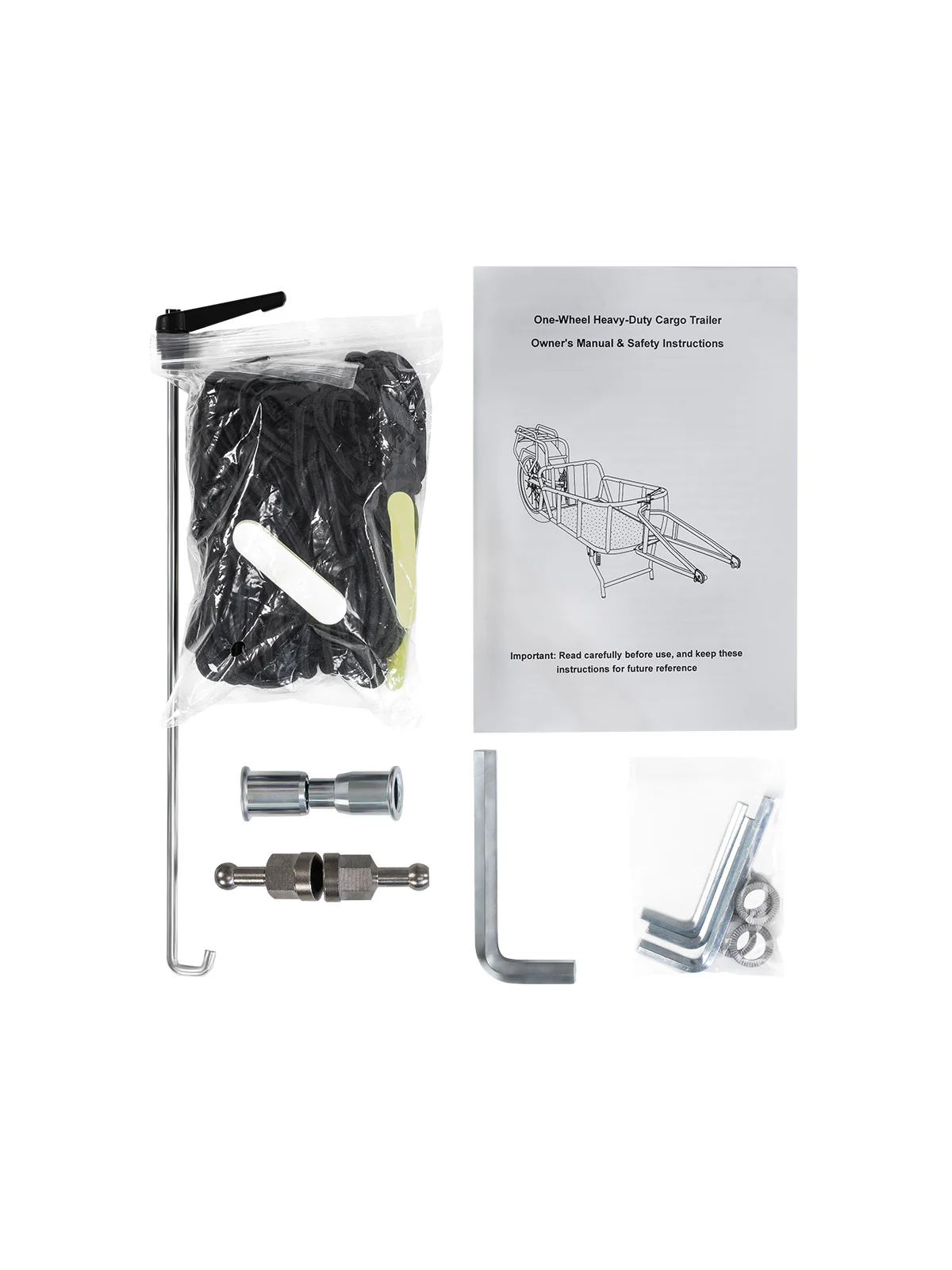 Single Wheel Cargo/Hunting Trailer