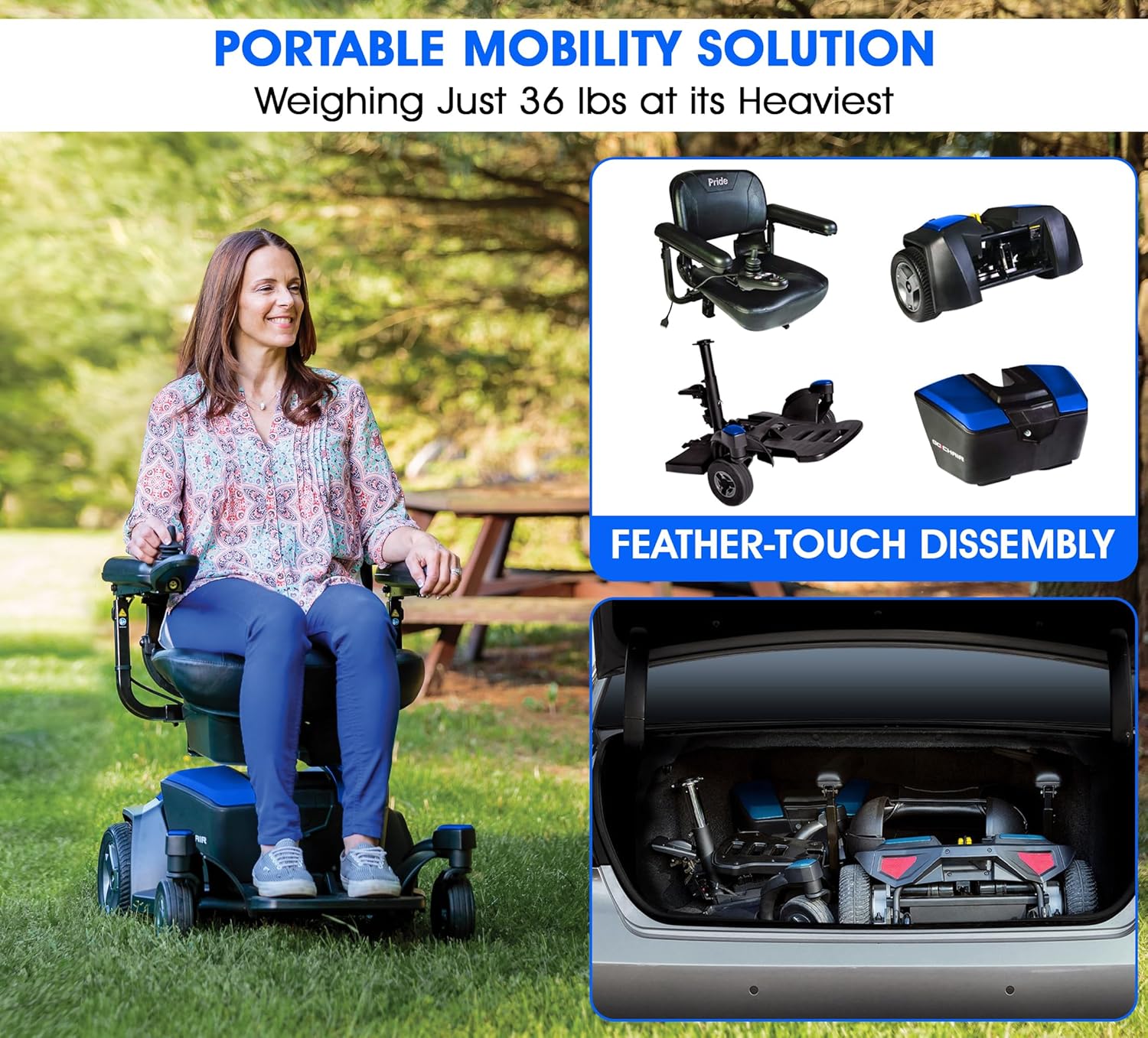 Pride Go Chair with Upgraded 20