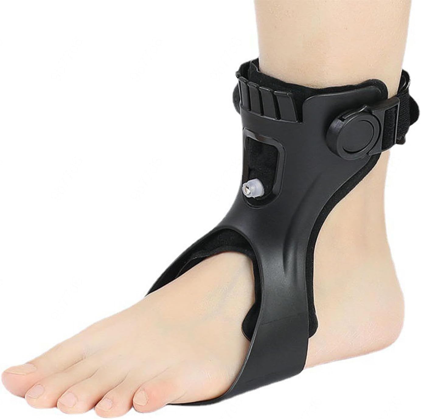 Drop Foot Brace, Soft AFO Foot-Up Orthosis Light Balance Drop Foot Brace Foot Drop Orthosis Ankle Brace Support for Shoes Walking,XL-Left,