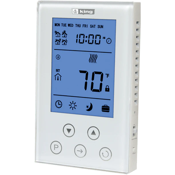 King Electric ClearTouch Electronic 120-240V Programmable Thermostat