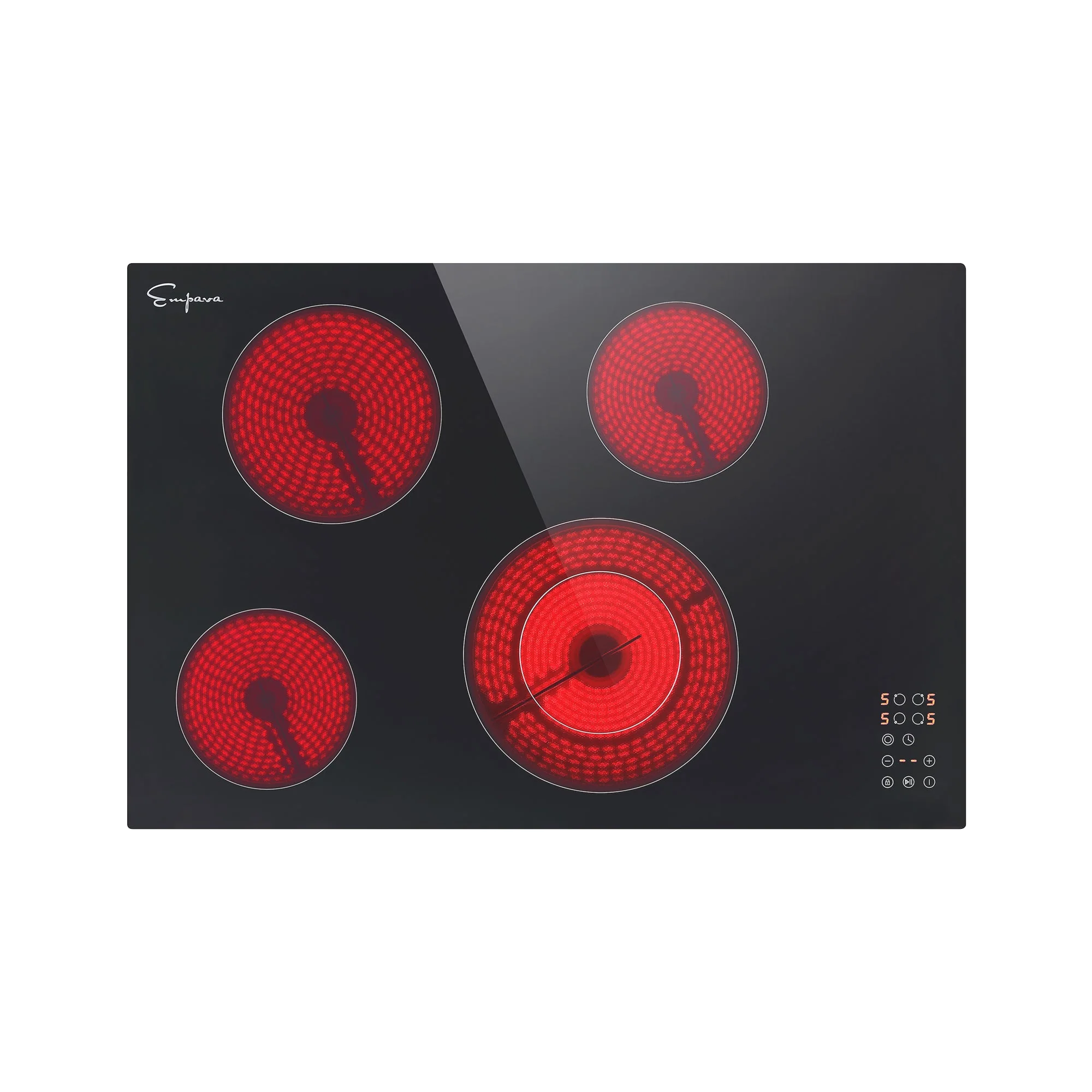 Empava 30-Inch Black Electric Radiant Cooktop (EMPV-30REC12)